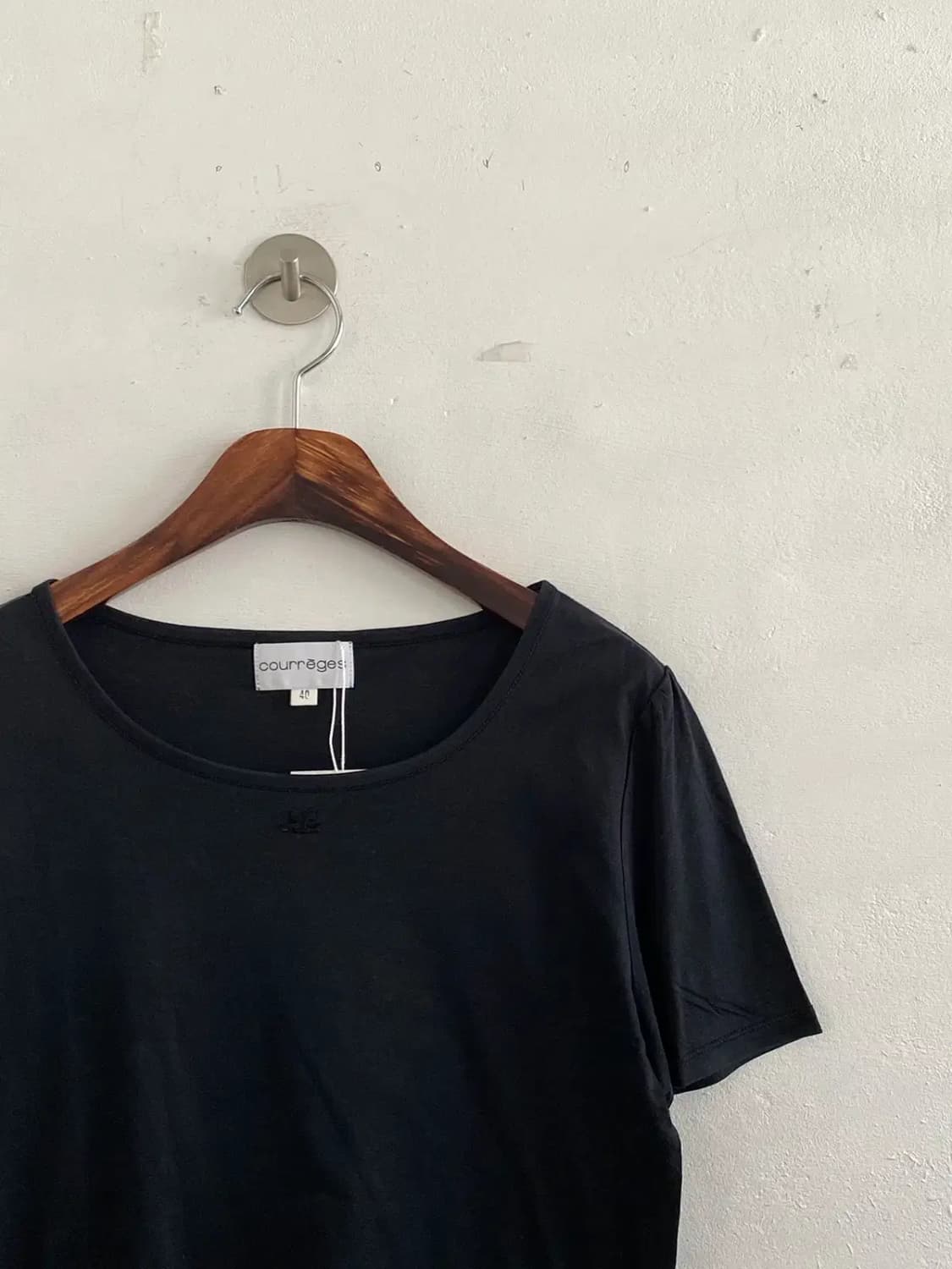 꾸레쥬 라운드 반팔 티 (Woman S) 12662 상품이미지3