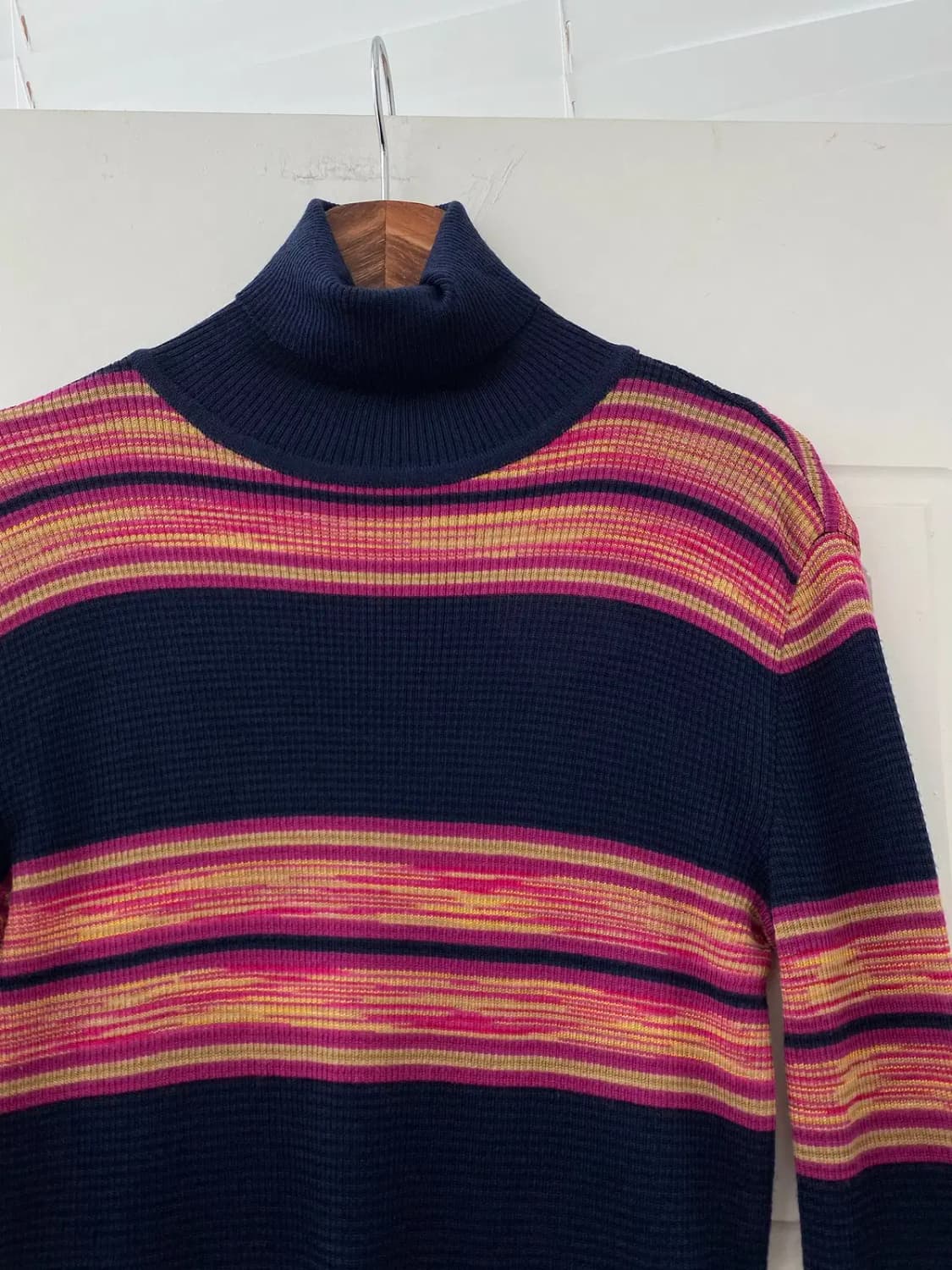 미쏘니 스트라이프 목폴라 티셔츠 (Woman S) 12661 상품이미지5