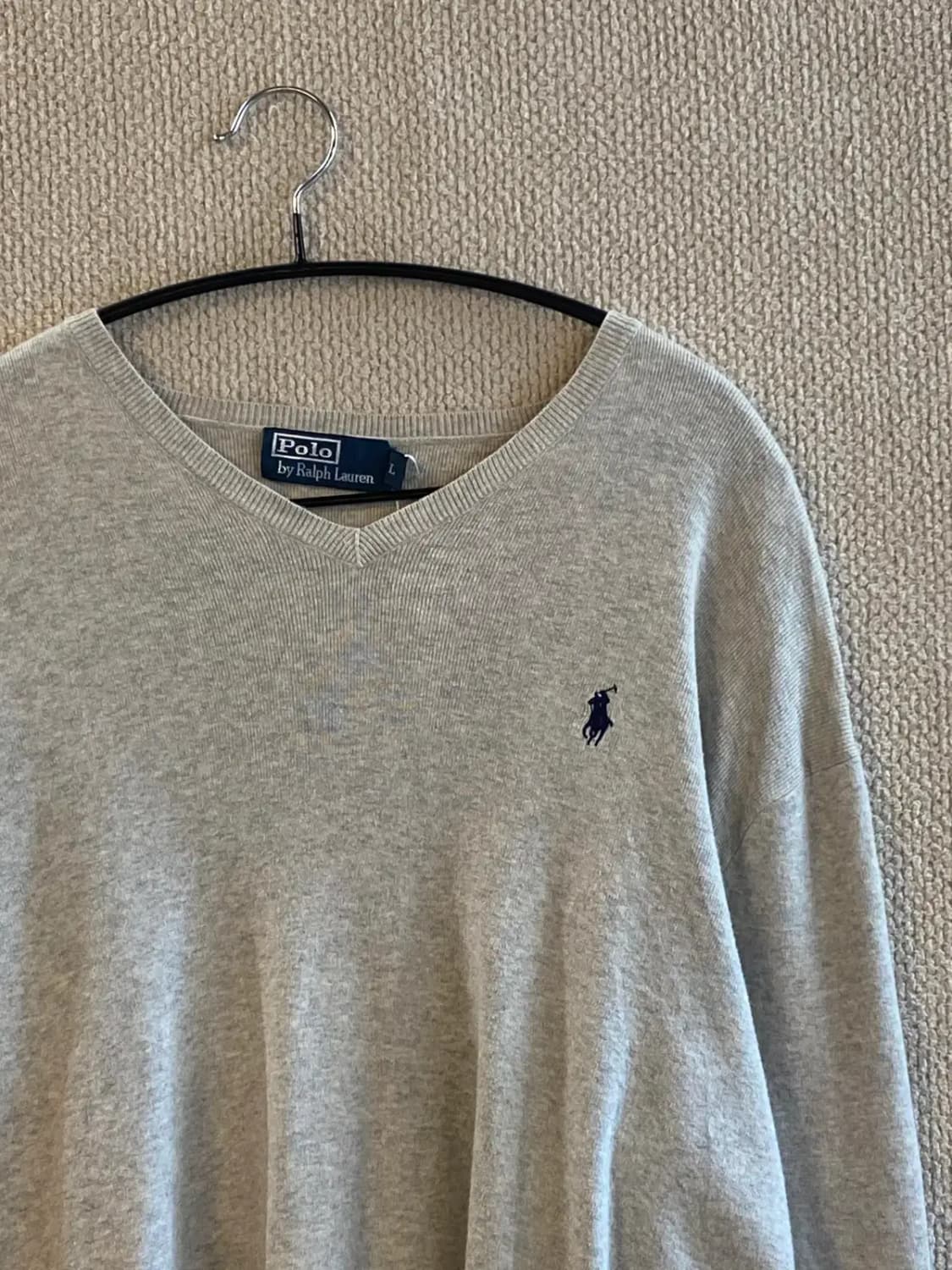 폴로 랄프로렌 브이넥 니트 (Man XL) B1143 상품이미지3