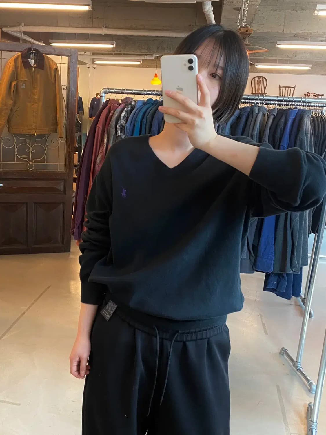 폴로 랄프로렌 브이넥 니트 (Man L) B1135 상품이미지2