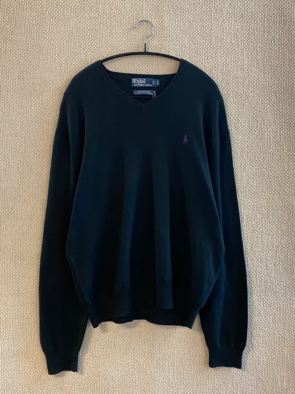 폴로 랄프로렌 브이넥 니트 (Man L) B1135 상품이미지3