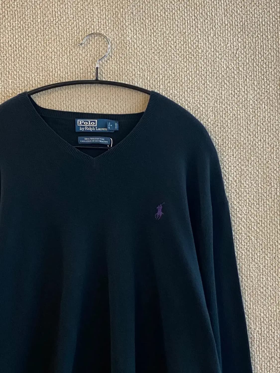 폴로 랄프로렌 브이넥 니트 (Man L) B1135 상품이미지4