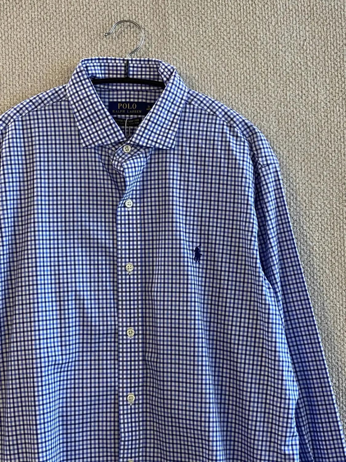 폴로 랄프로렌 체크 셔츠 (Man L) B1132 상품이미지4