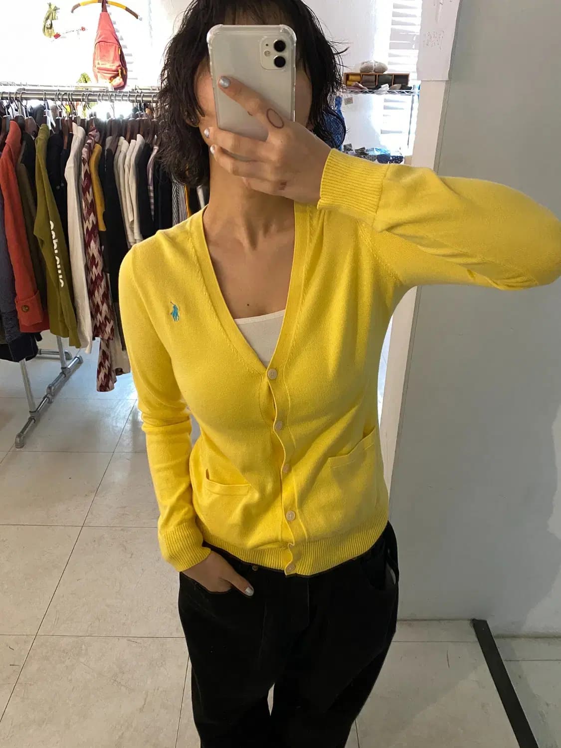 폴로 랄프로렌 포켓 가디건 (Woman M) 12692 상품이미지1