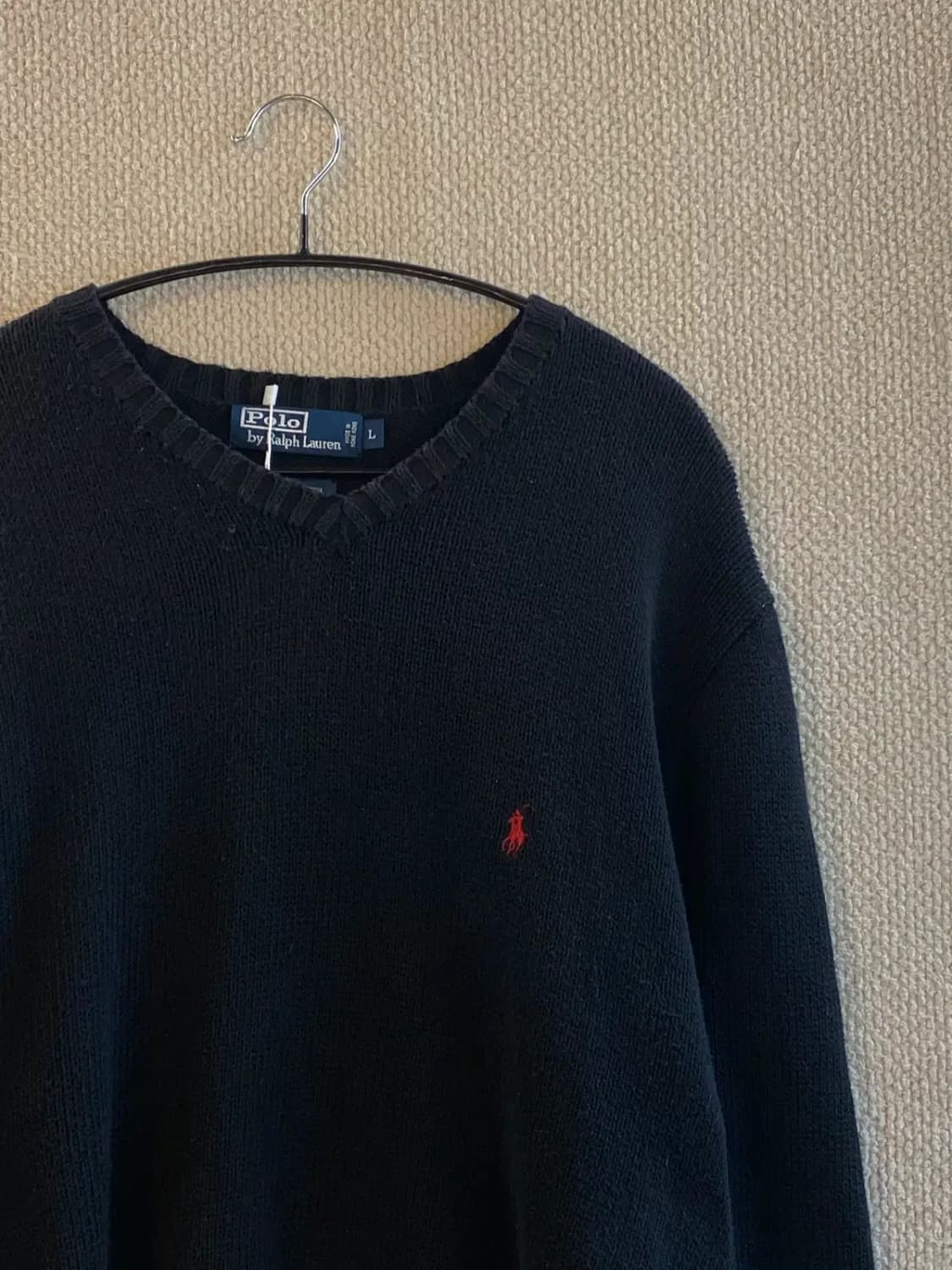 폴로 랄프로렌 라운드 니트 (Man XL) B1155 상품이미지3