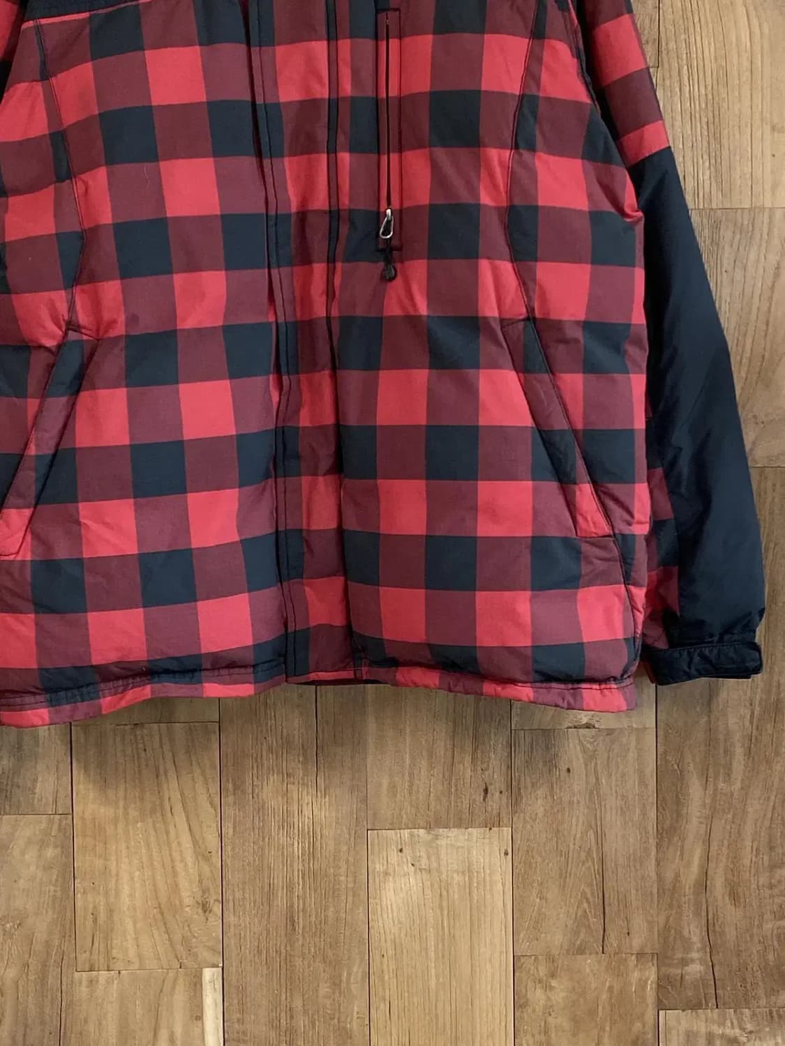 스투시 체크 후드 다운점퍼 (Man XL) 12735 상품이미지6