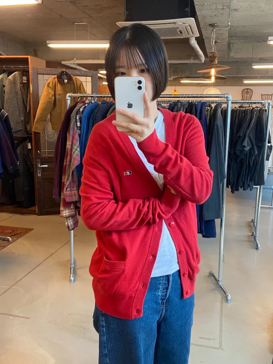 라코스테 가디건 (Woman M) B1198 상품이미지1