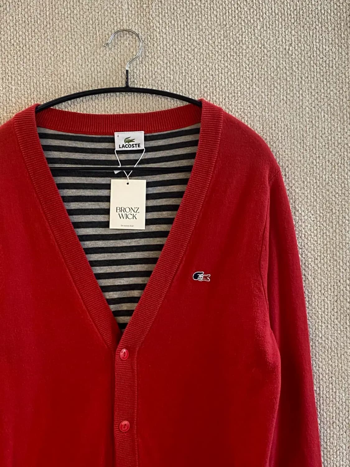 라코스테 가디건 (Woman M) B1198 상품이미지4