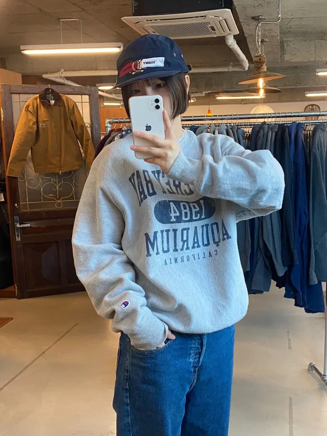 챔피온 리버스위브 맨투맨 (Man XL) B1192 상품이미지1