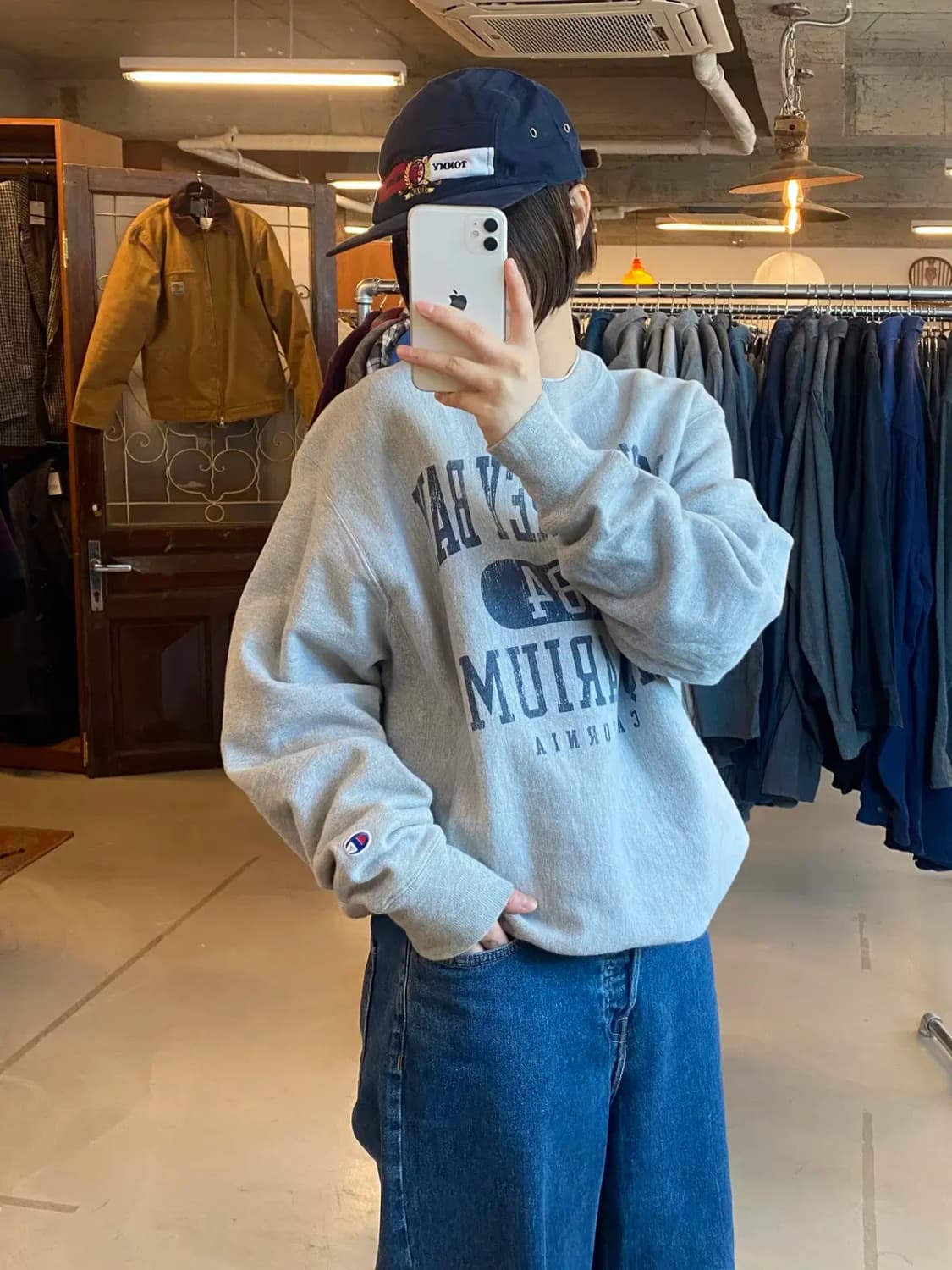 챔피온 리버스위브 맨투맨 (Man XL) B1192 상품이미지2