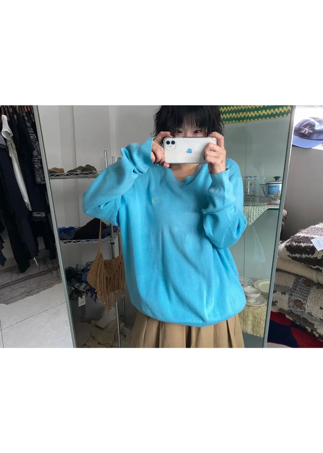 폴로 랄프로렌 브이넥 니트 (Man XL) 12745 상품이미지2