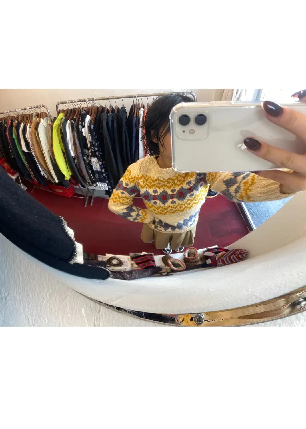 빈티지 노르딕 니트 (Woman M) 12744 상품이미지1