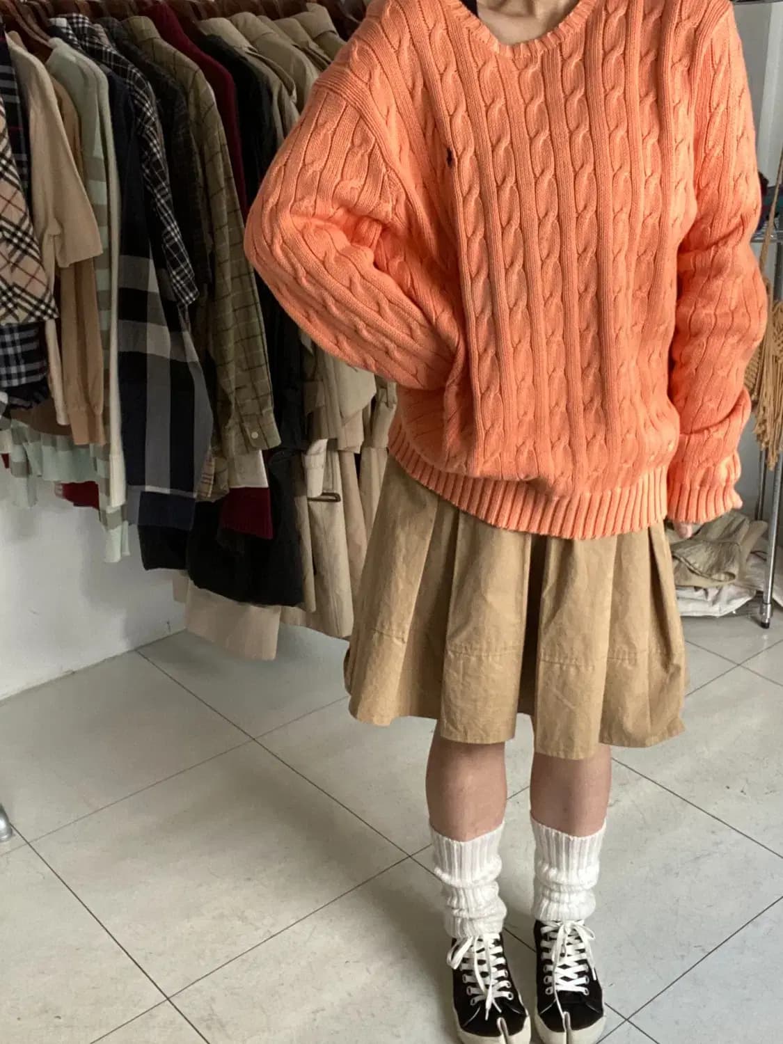 폴로 랄프로렌 꽈배기 라운드 니트 (Man L) 12742 상품이미지1