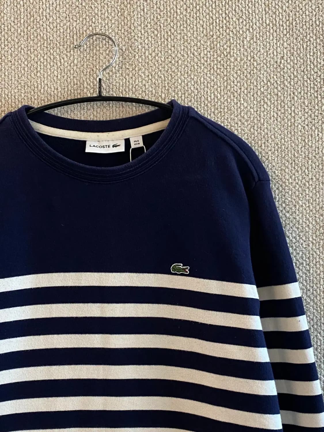 라코스테 스트라이프 티셔츠 (Man S) B1207 상품이미지3