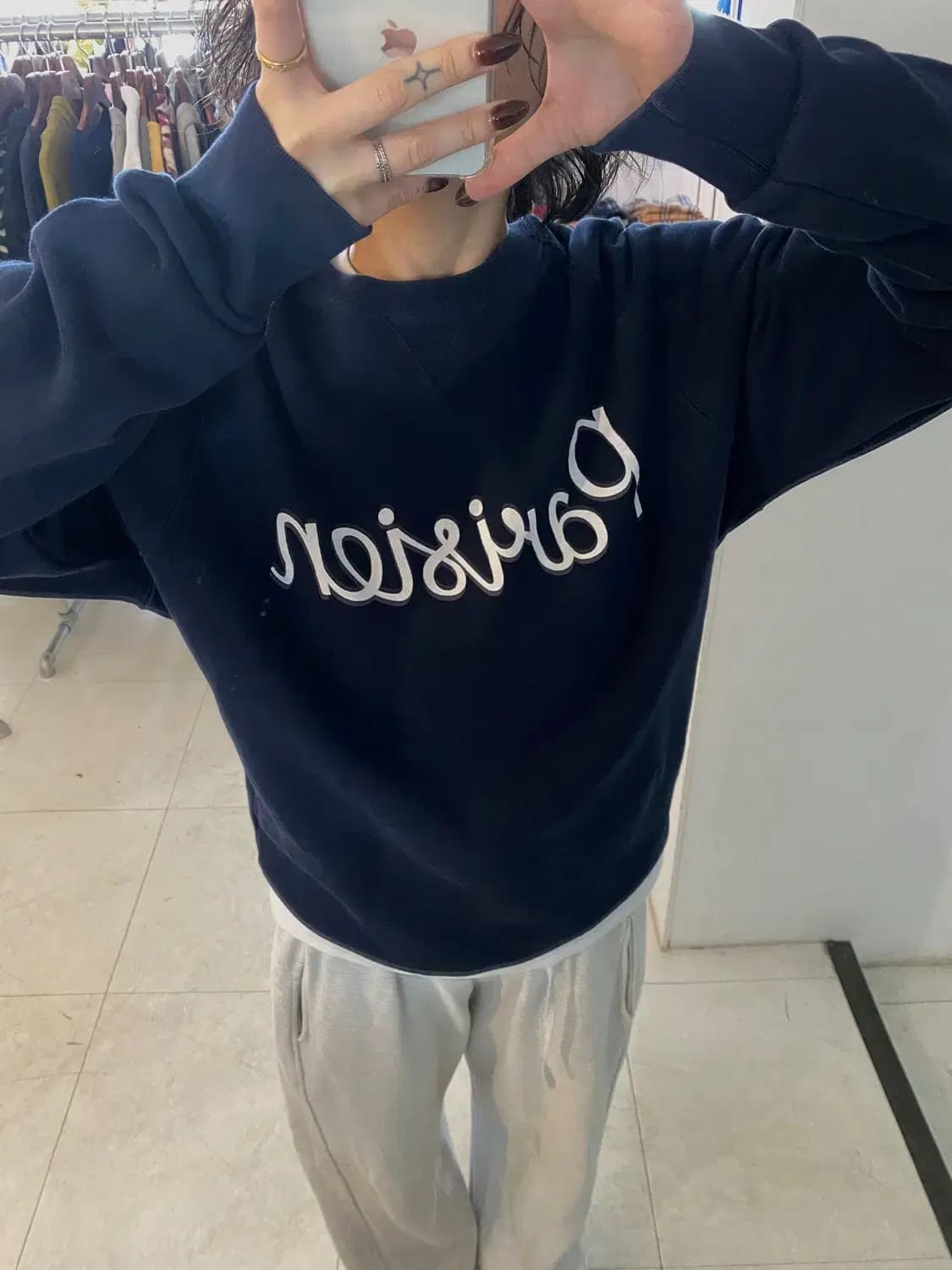 메종 키츠네 맨투맨 (Man L) 12778 상품이미지1