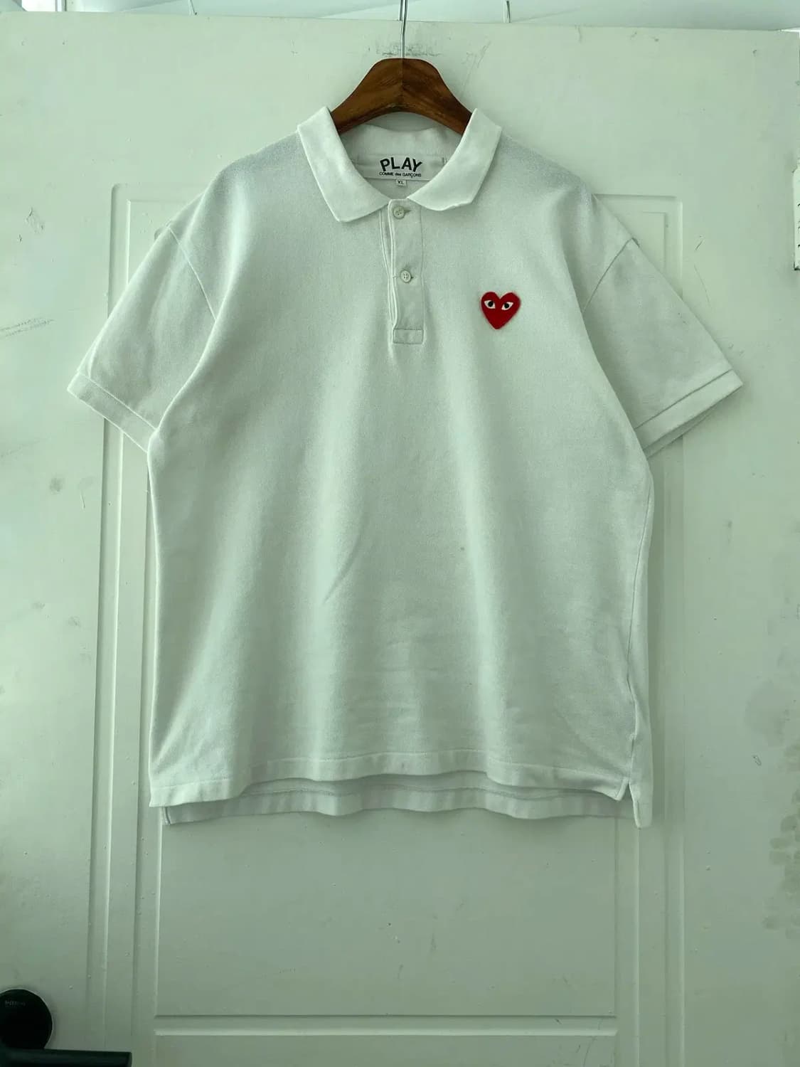 꼼데가르송 1/2 카라 티셔츠 (Man XL) 12775 상품이미지4