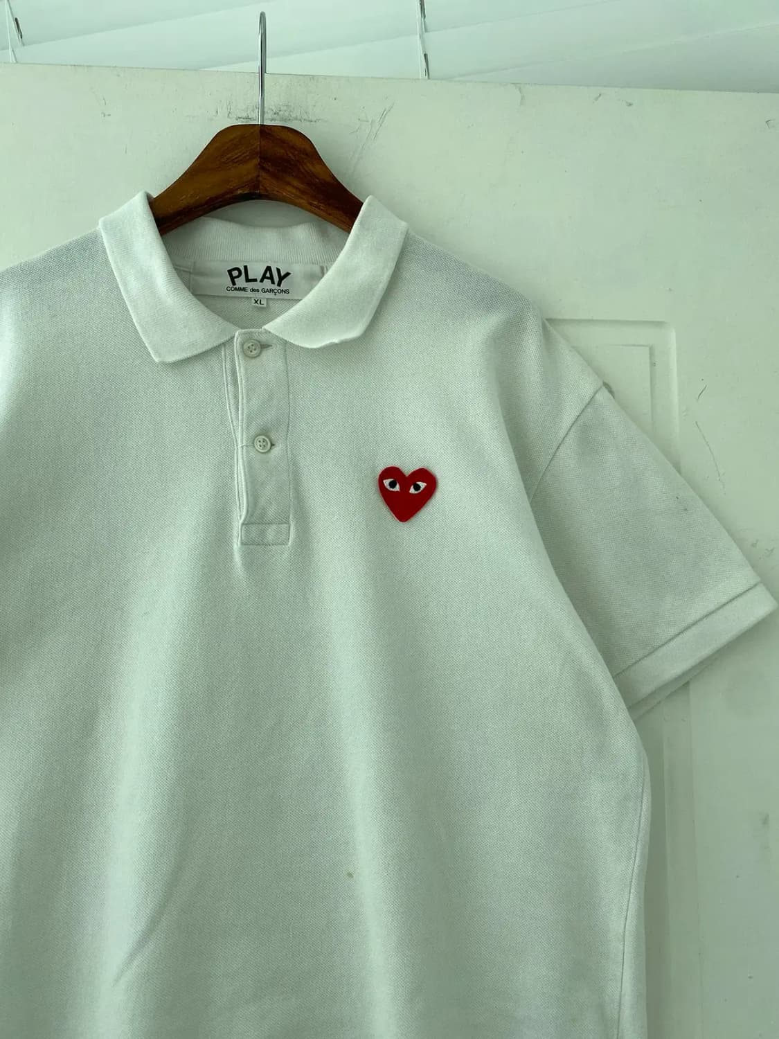 꼼데가르송 1/2 카라 티셔츠 (Man XL) 12775 상품이미지6