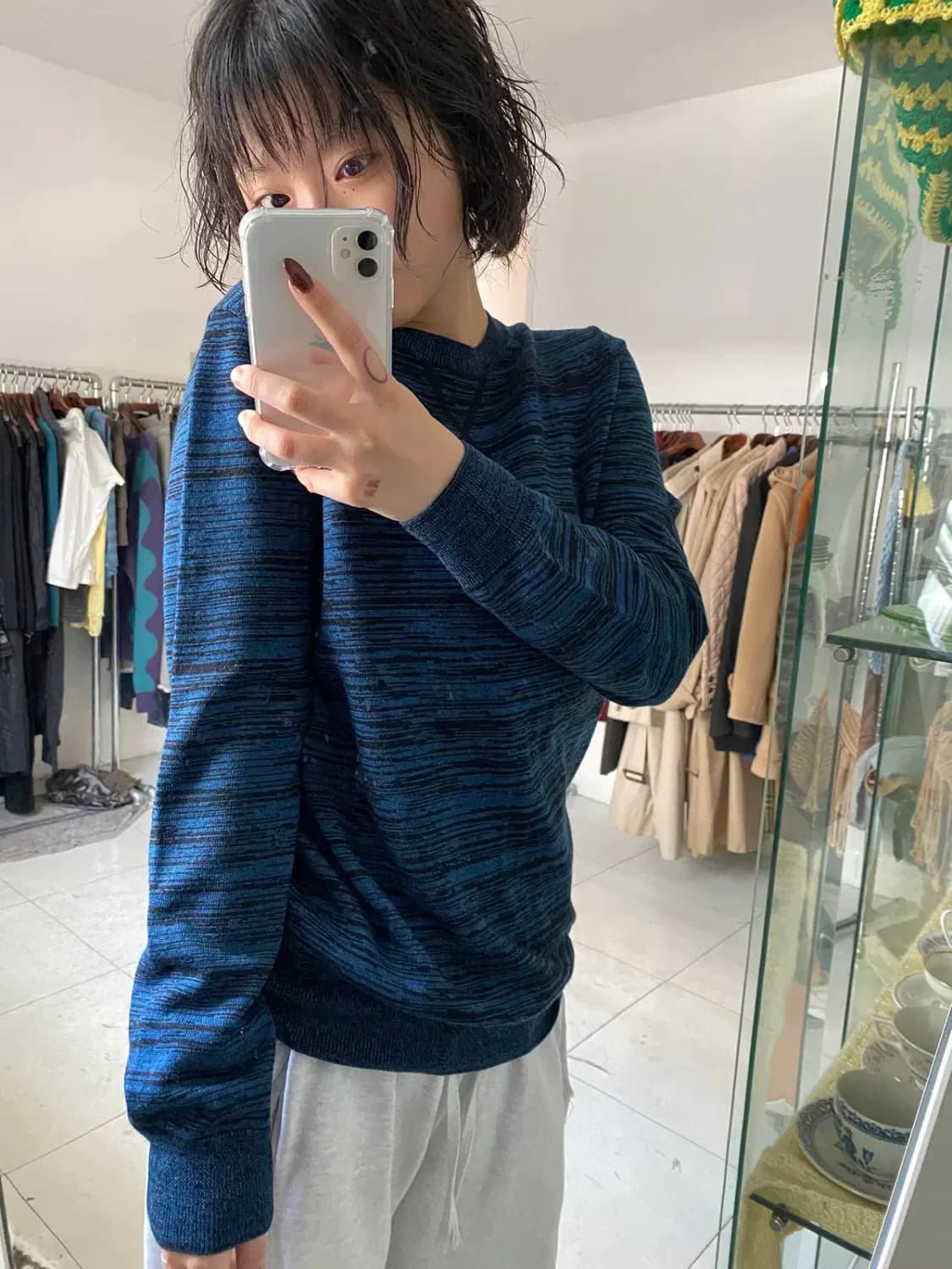 아페쎄 패턴 니트 (Woman M) 12774 상품이미지2