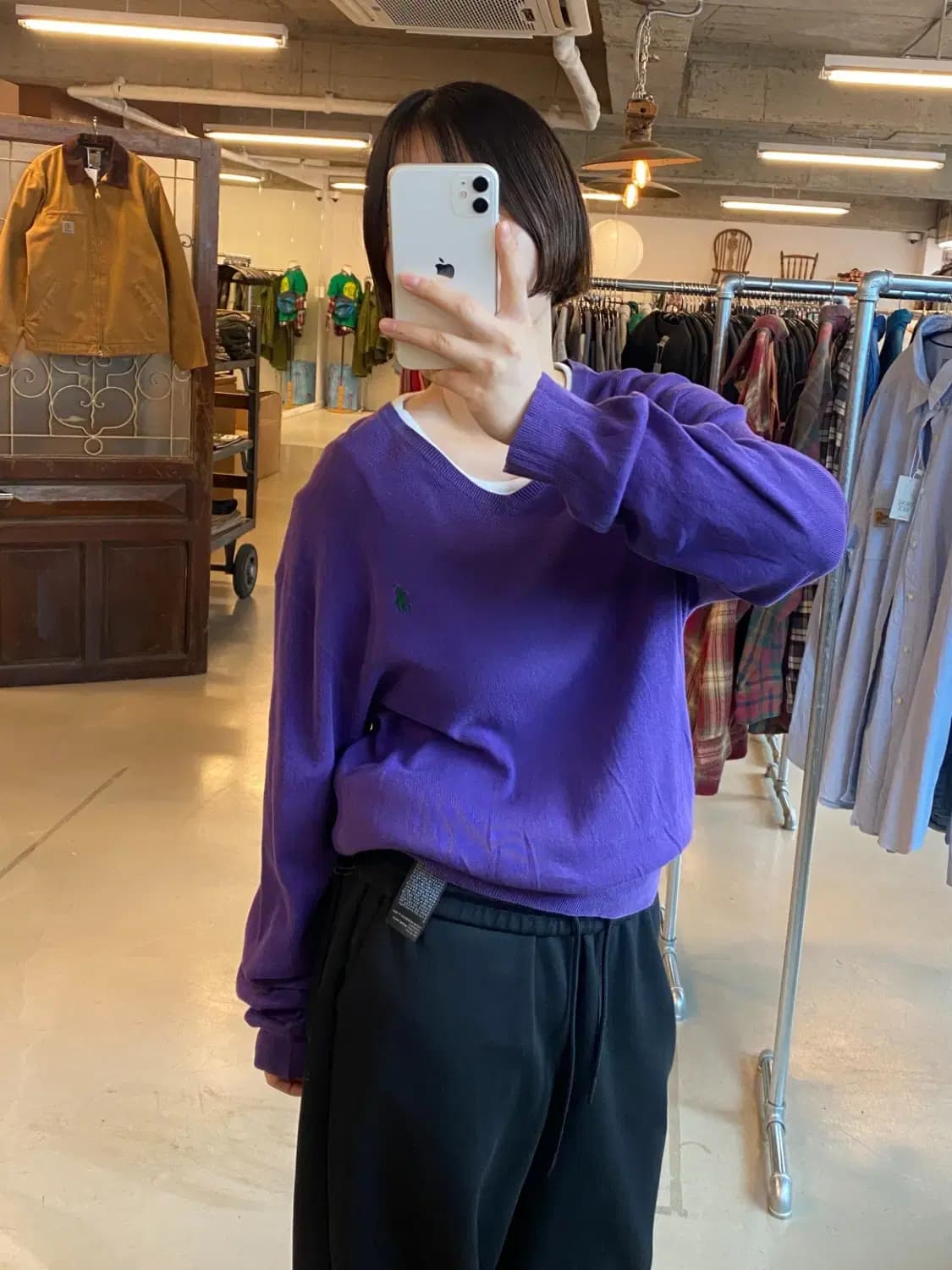 폴로 랄프로렌 브이넥 니트 (Man M) B1235 상품이미지1