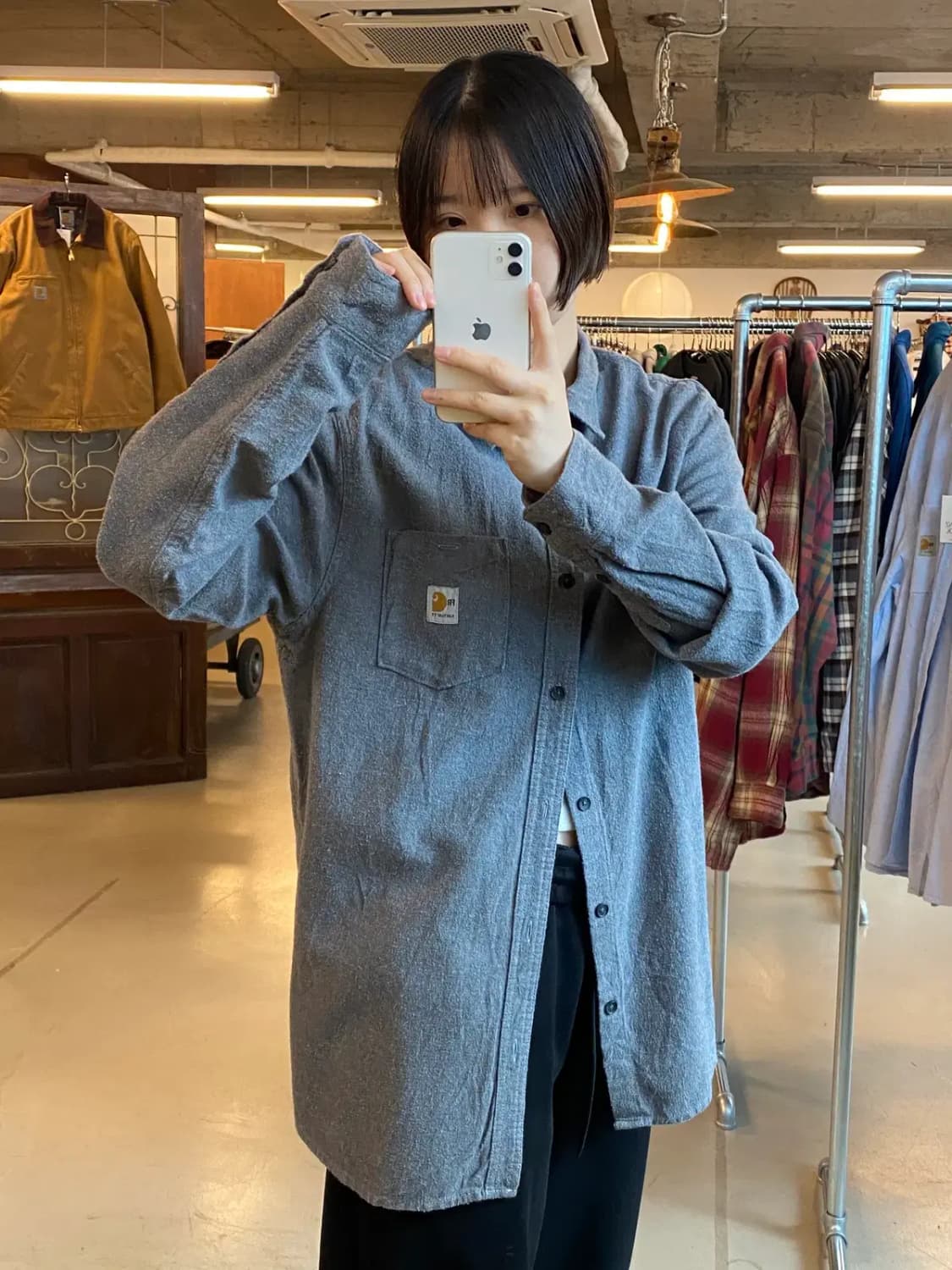 칼하트 포켓 셔츠 (Man L) B1231 상품이미지2