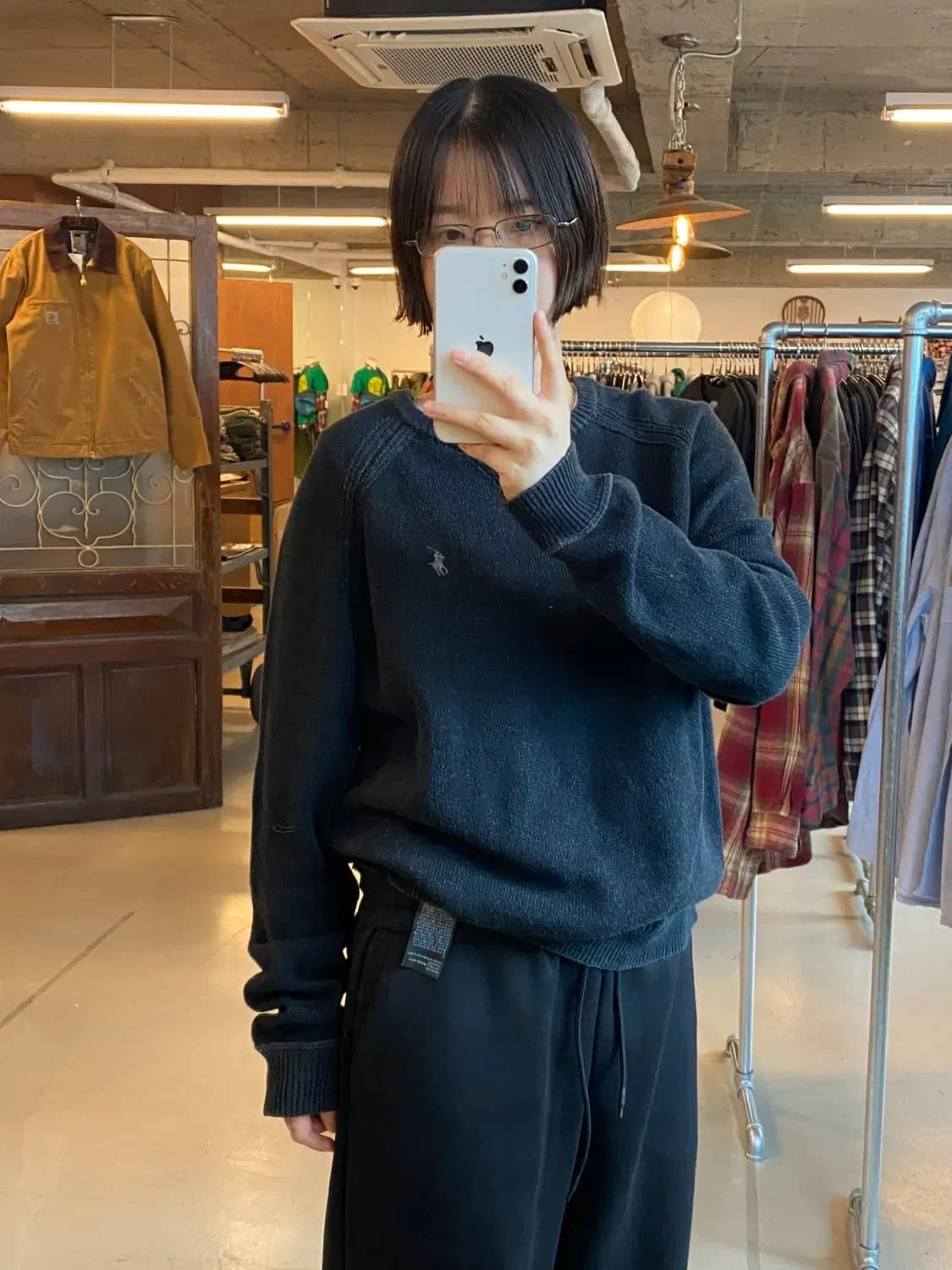 폴로 랄프로렌 라운드 니트 (Man M) B1229 상품이미지1