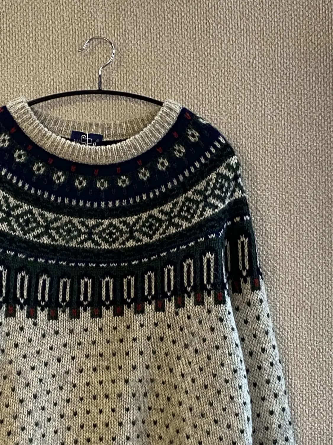 Woolnich 패턴 니트 (Man XL) B1224 상품이미지4