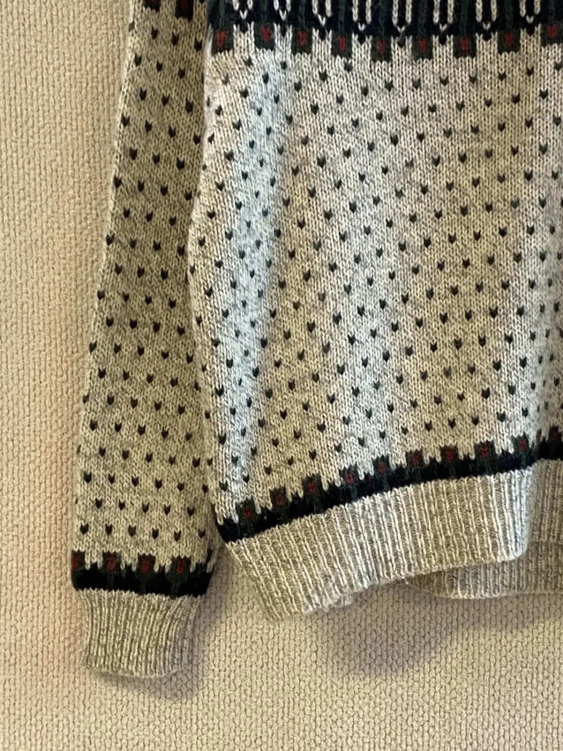 Woolnich 패턴 니트 (Man XL) B1224 상품이미지5