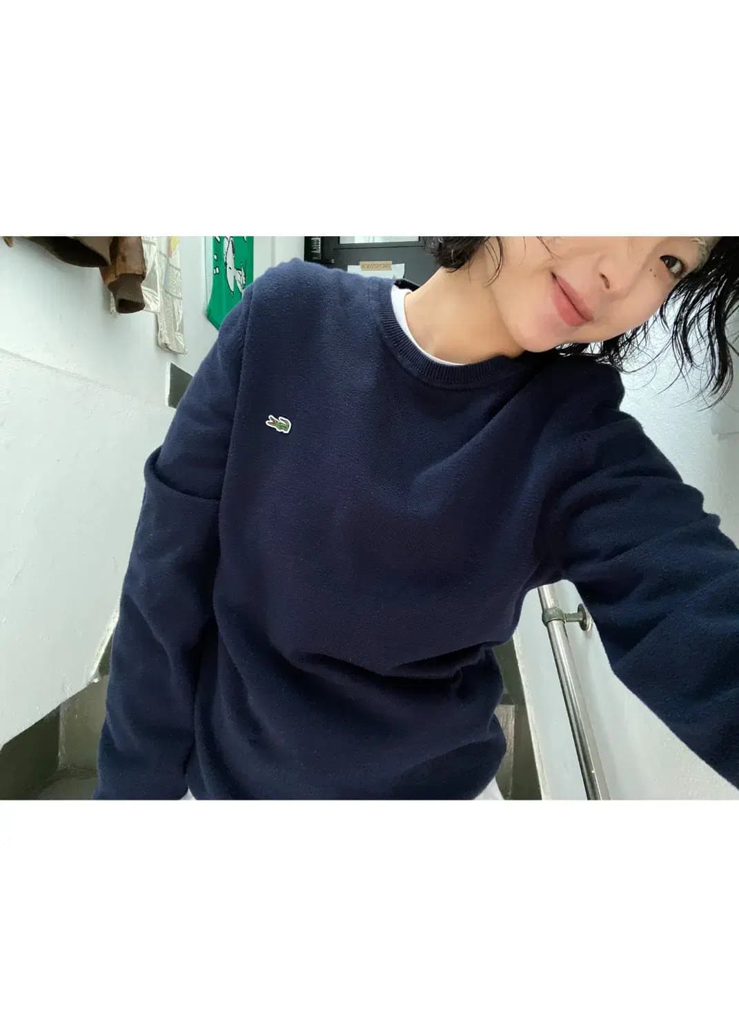 라코스테 라운드 니트 (Woman L) 12787 상품이미지1