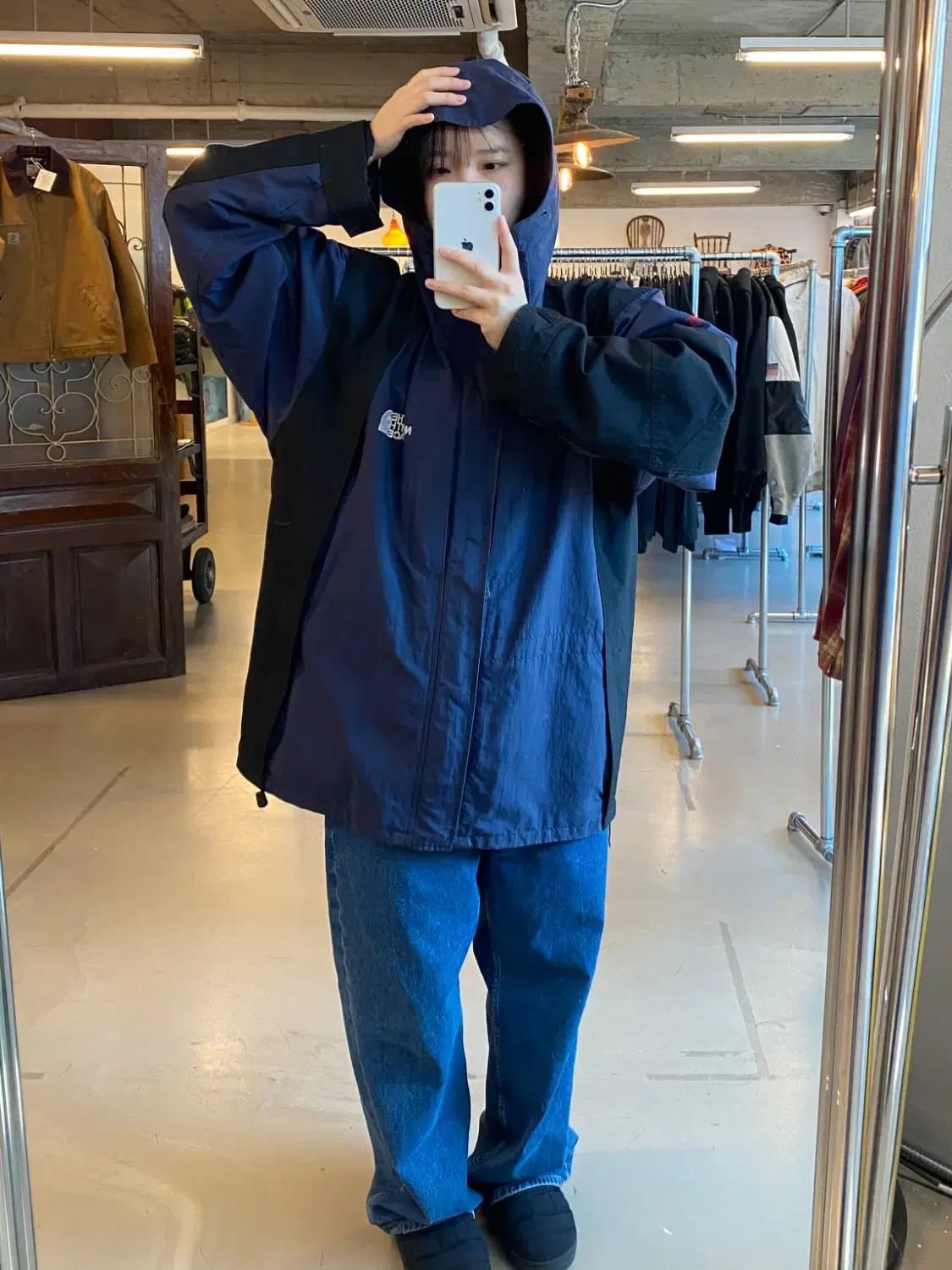 노스페이스 배색 점퍼 (Man 2XL) B1246 상품이미지1