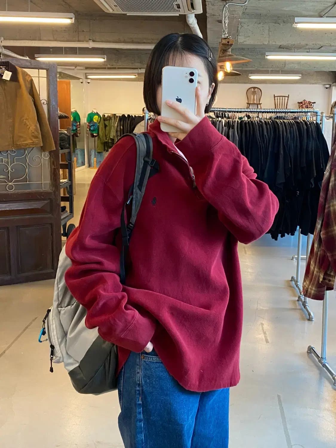 폴로 랄프로렌 하프 집업 (Man 2XL) B1241 상품이미지1