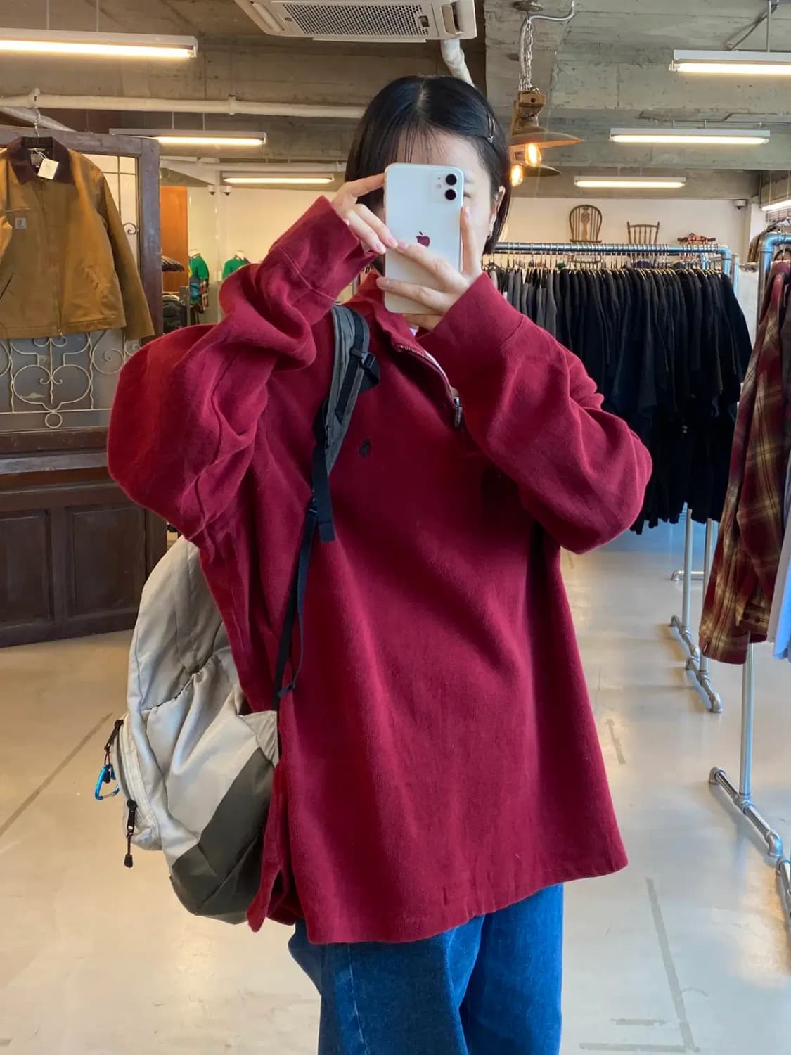 폴로 랄프로렌 하프 집업 (Man 2XL) B1241 상품이미지2