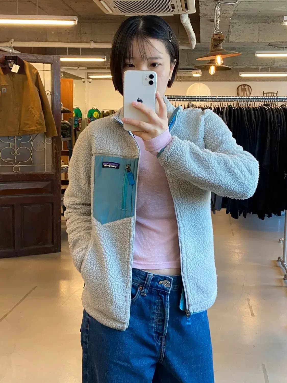 파타고니아 후리스 집업 (Woman S) B1238 상품이미지1