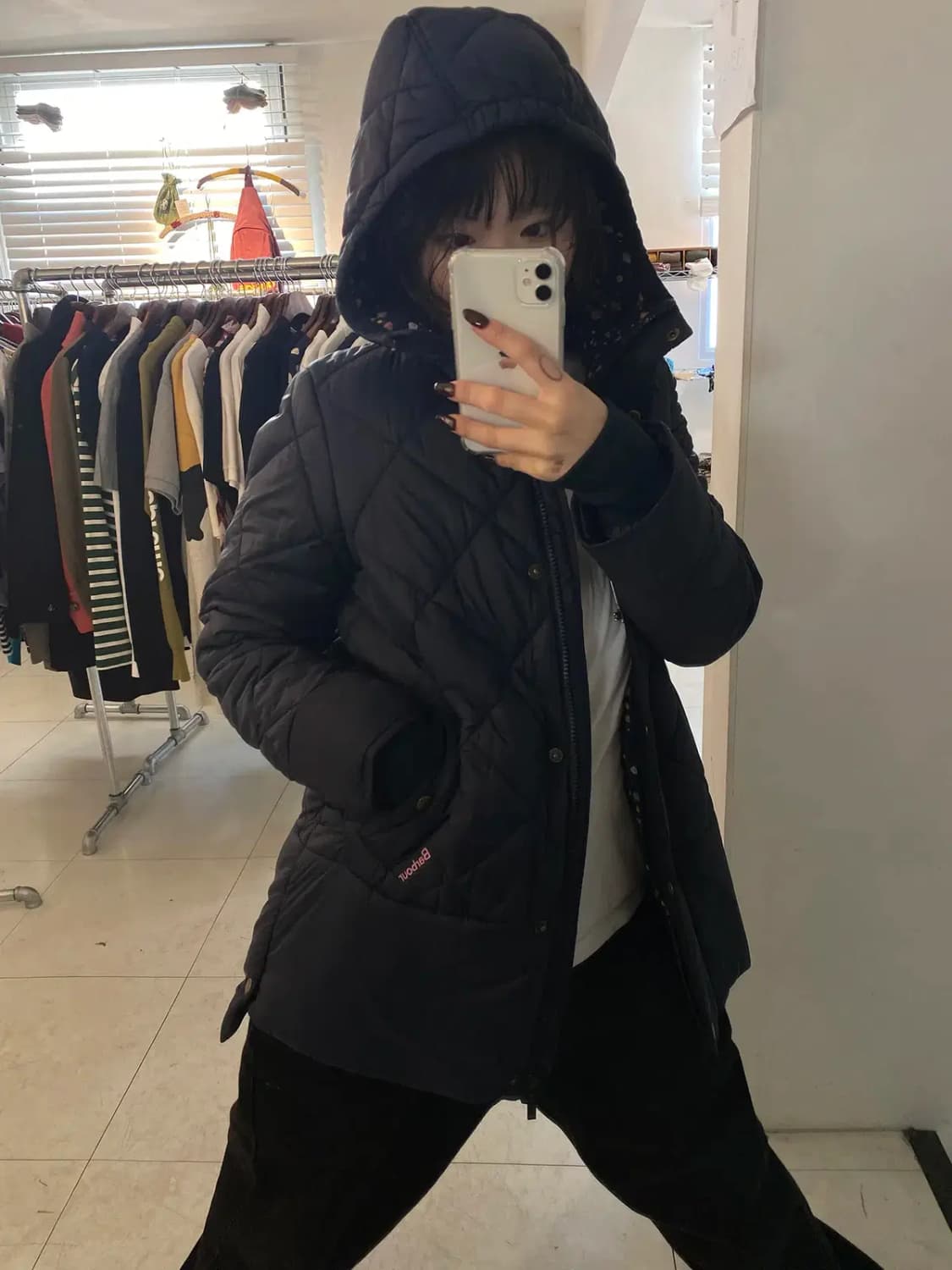 바버 패딩 자켓 (Woman S) 12817 상품이미지2