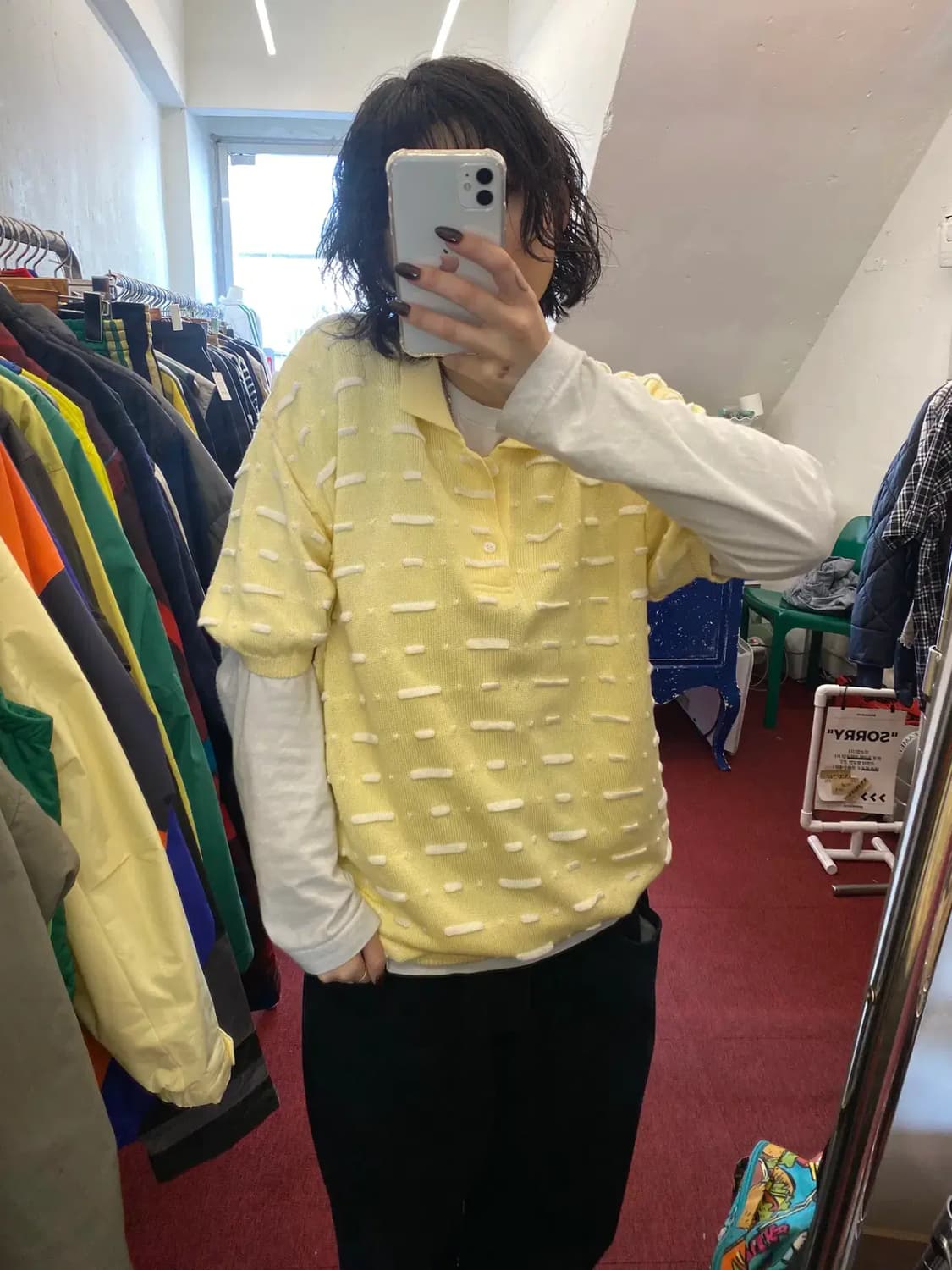 Courrege 스트라이프 니트 (Man XL) 12814 상품이미지2