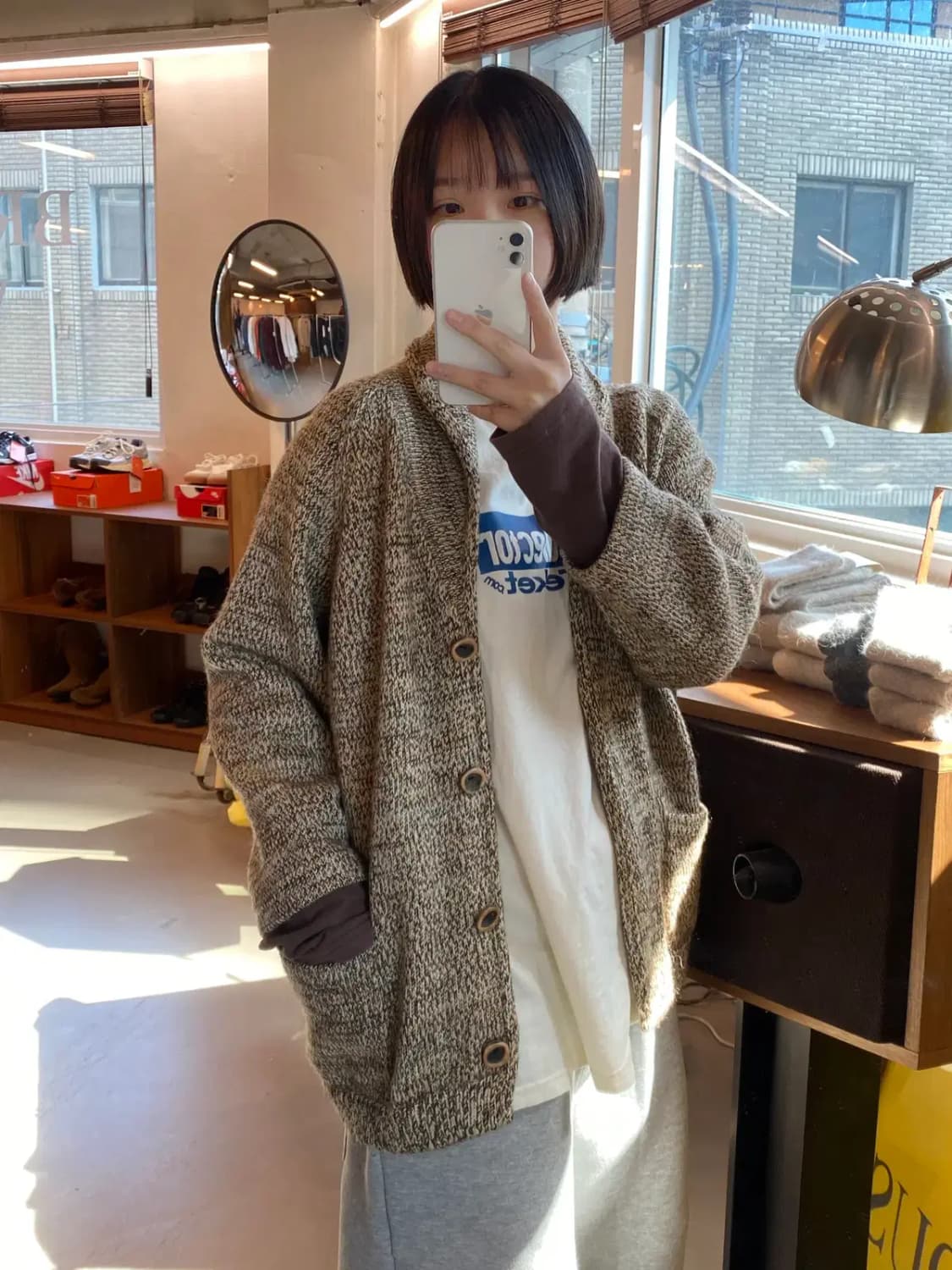 빈티지 가디건 (Man S) B1278 상품이미지2