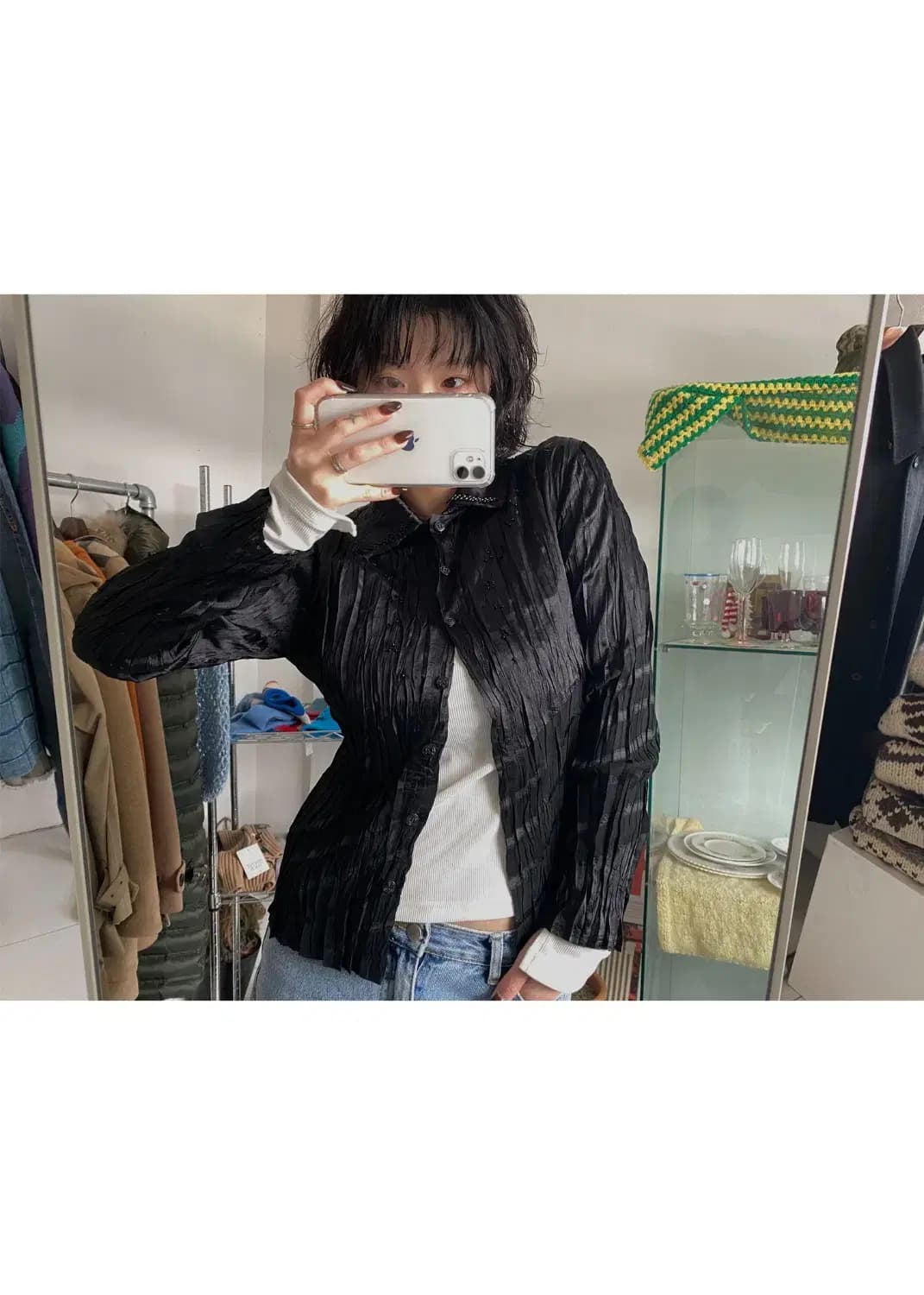 빈티지 블라우스 (Woman M) 12821 상품이미지1