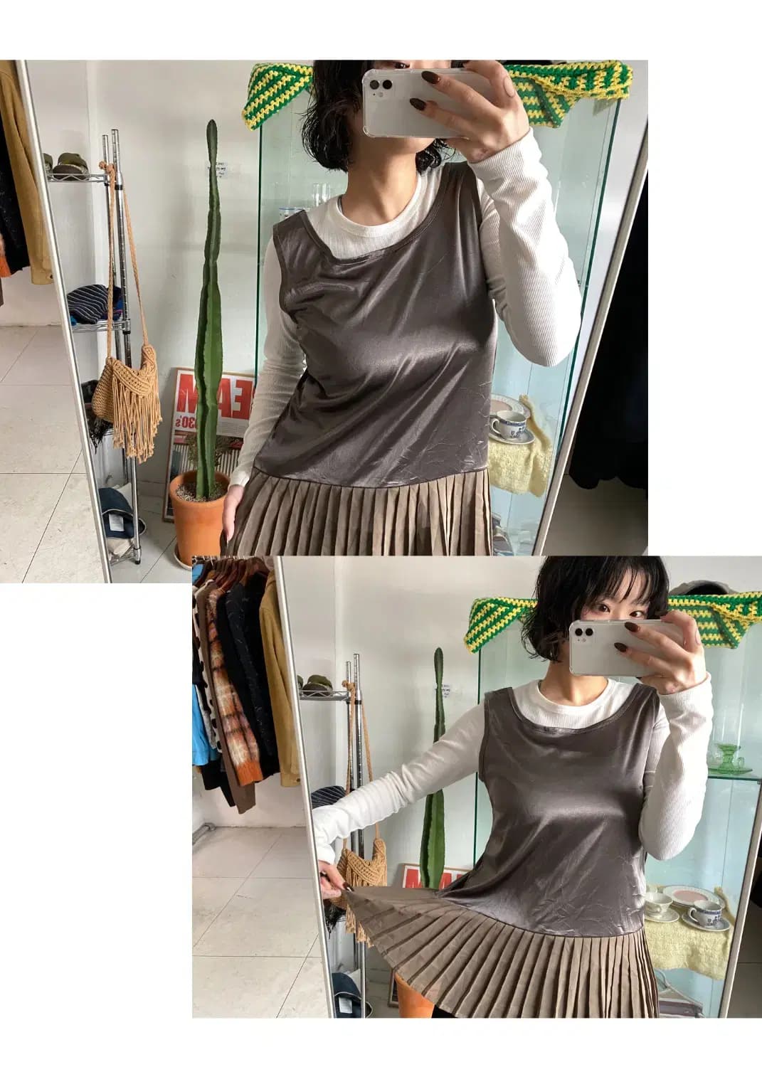 빈티지 슬리브리스 (Woman L) 12819 상품이미지1