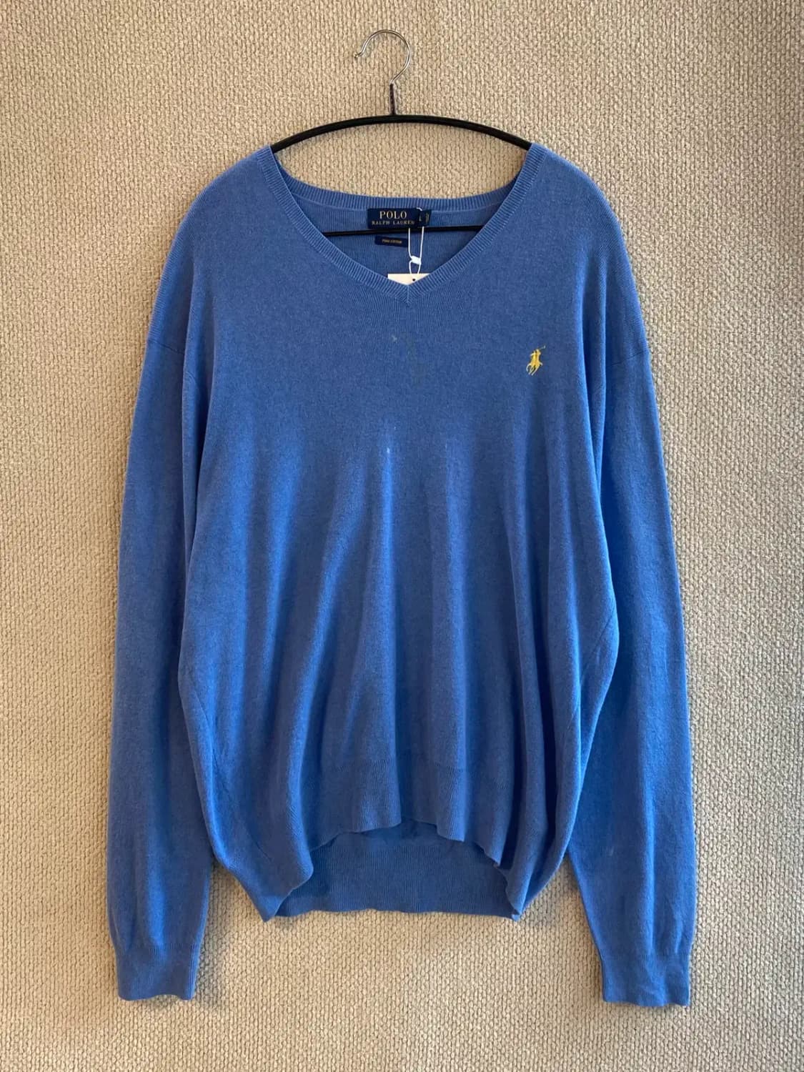 폴로 랄프로렌 브이넥 니트 (Man L) B1294 상품이미지3