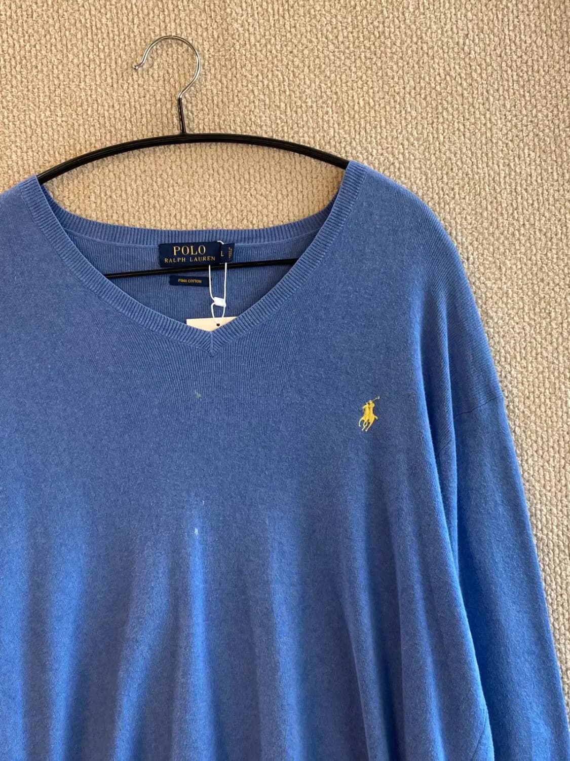 폴로 랄프로렌 브이넥 니트 (Man L) B1294 상품이미지4