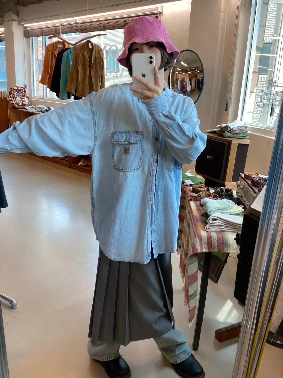 칼하트 연청 셔츠 (Man XL) B1285 상품이미지1