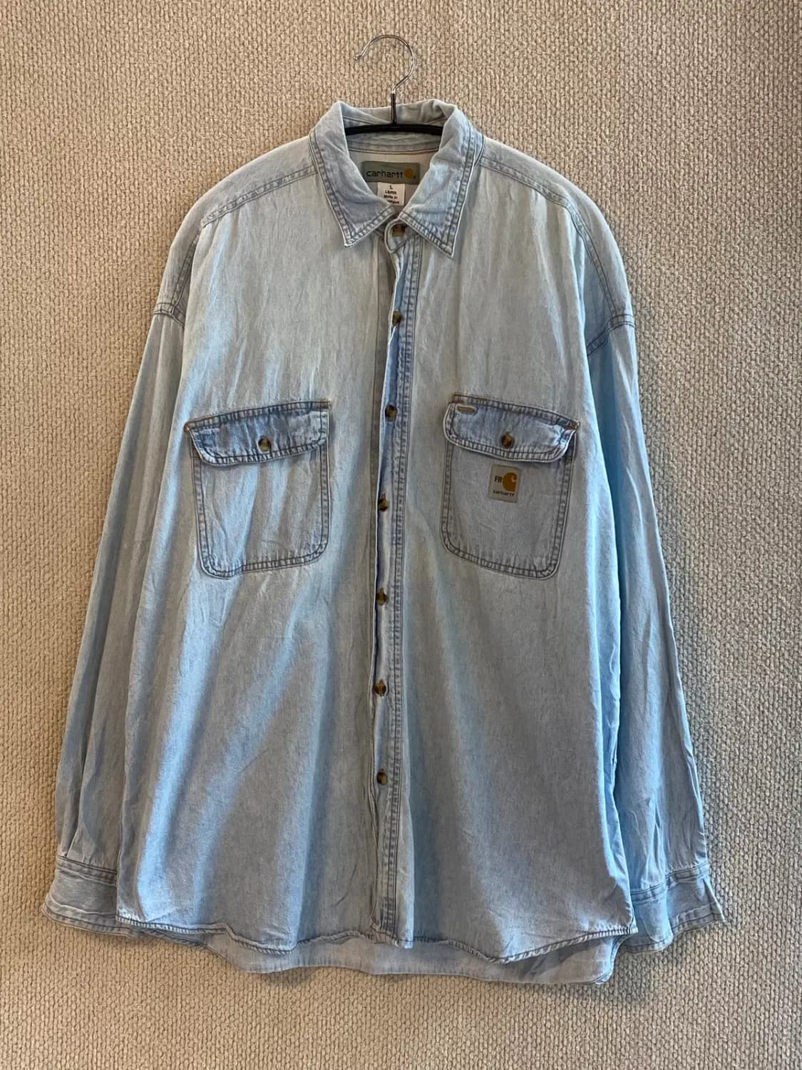 칼하트 연청 셔츠 (Man XL) B1285 상품이미지3