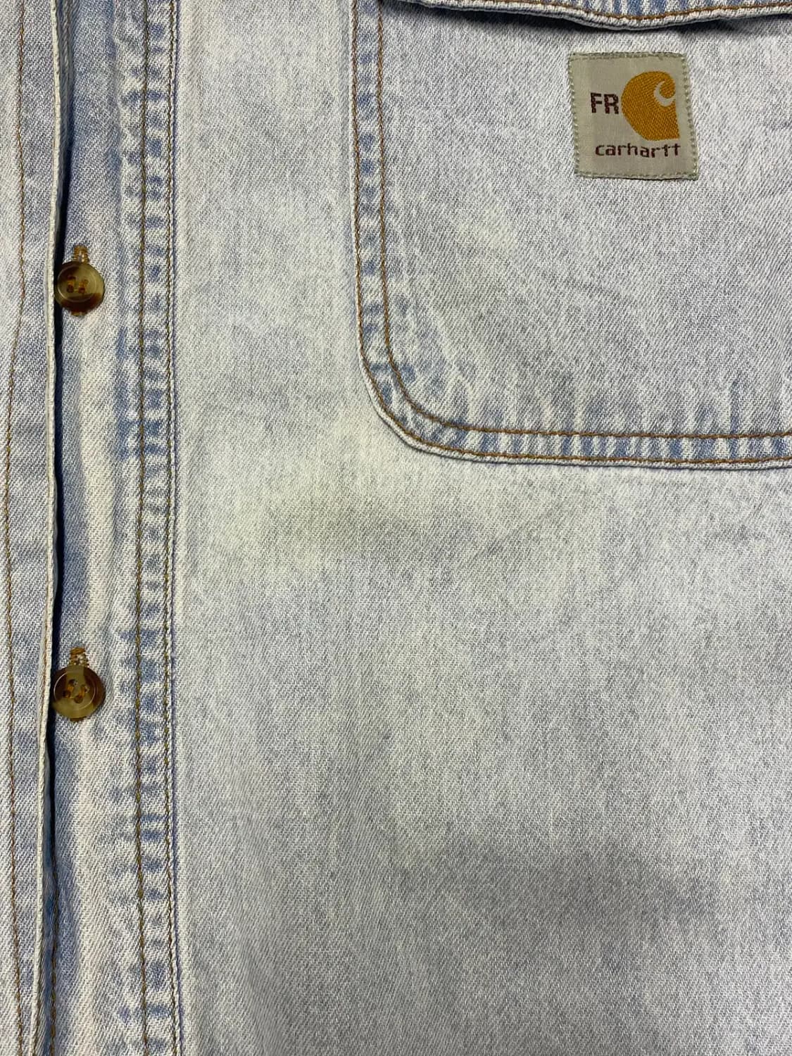 칼하트 연청 셔츠 (Man XL) B1285 상품이미지9