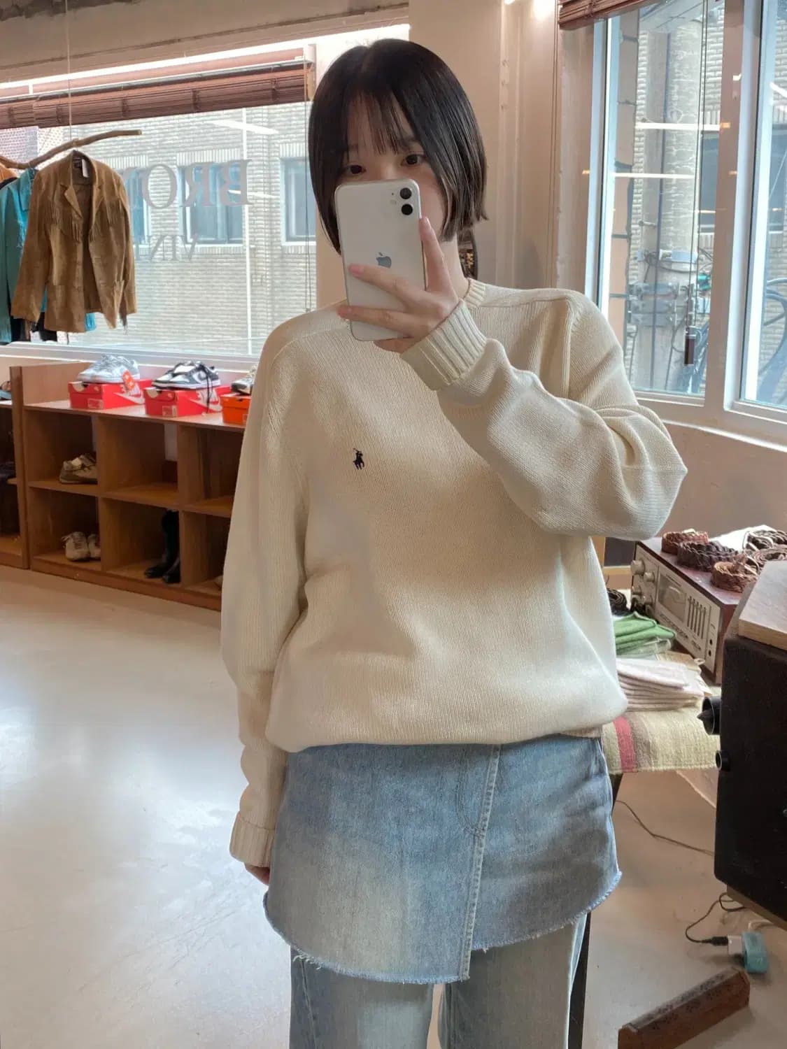 폴로 랄프로렌 라운드 니트 (Man M) B1314 상품이미지1