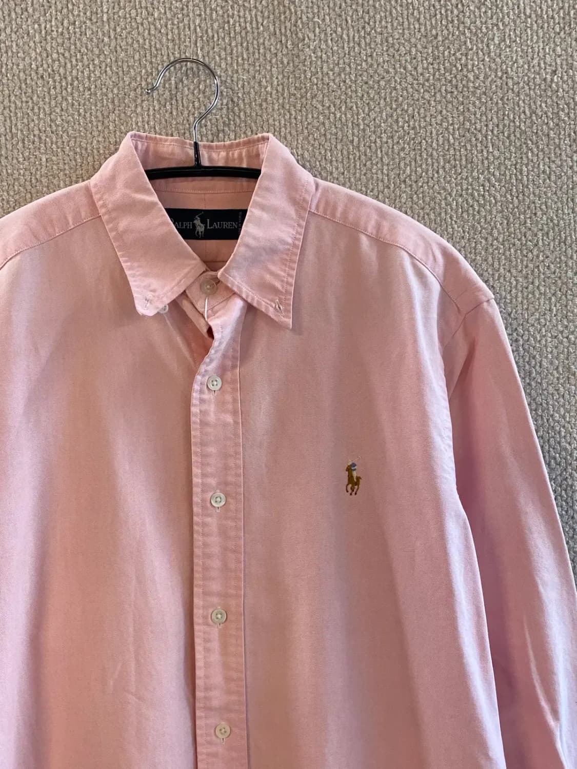 폴로 랄프로렌 솔리드 셔츠 (Man XL) B1312 상품이미지4