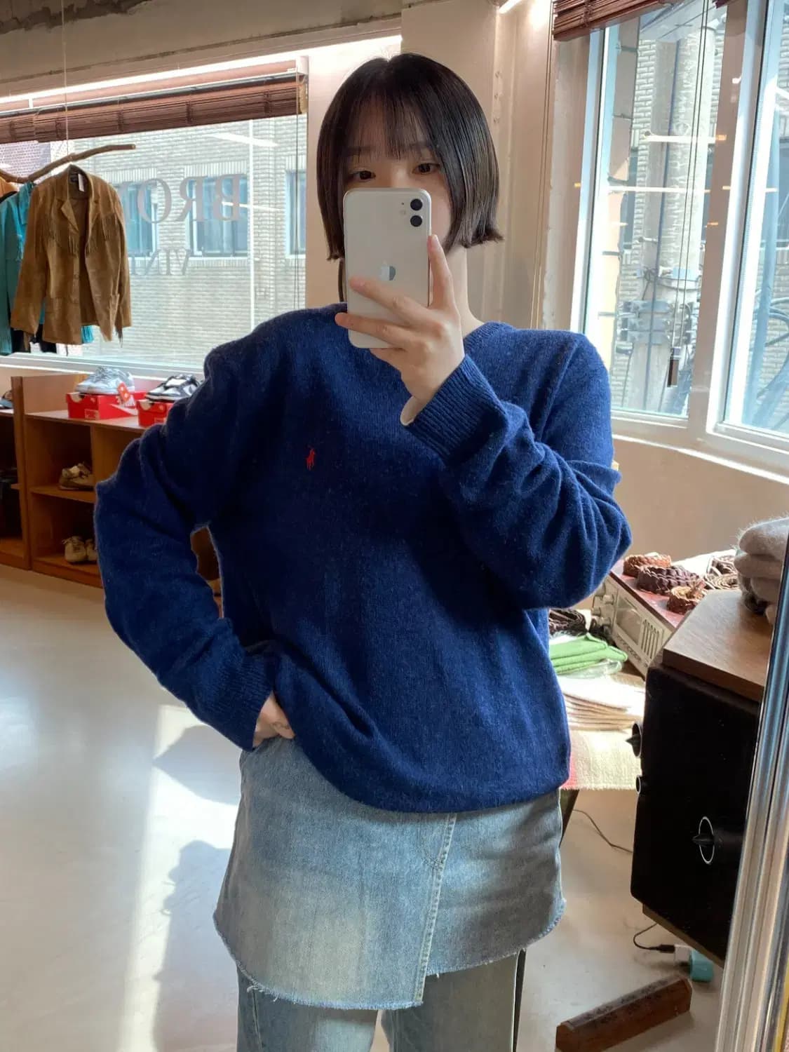 폴로 랄프로렌 브이넥 니트 (Man M) B1308 상품이미지1