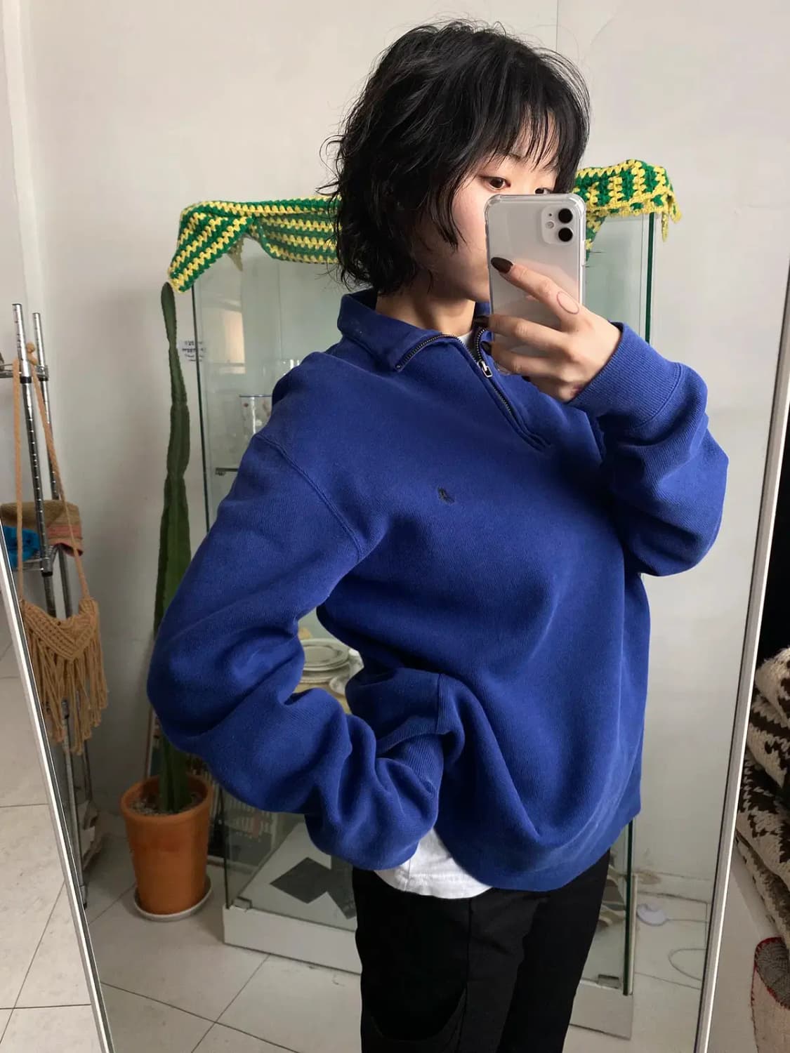 폴로 랄프로렌 반집업 맨투맨 (Man M) 12863 상품이미지2