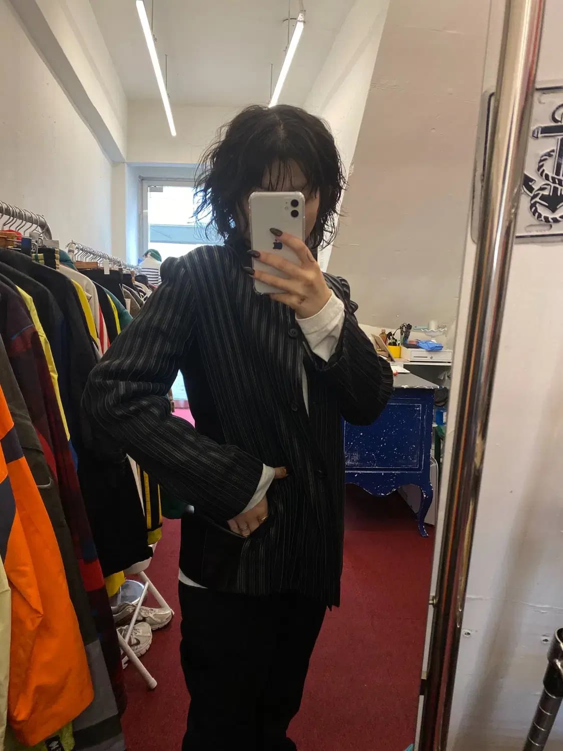 빈티지 레더 자켓 (Woman S) 12861 상품이미지1