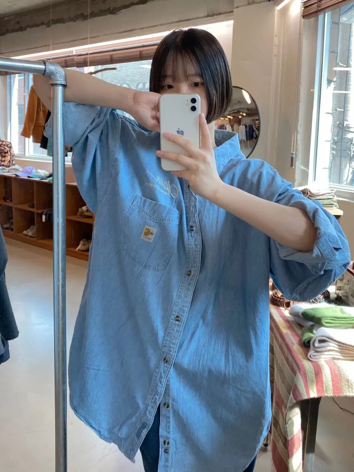 칼하트 데님 셔츠 (Man 3XL) B1324 상품이미지1