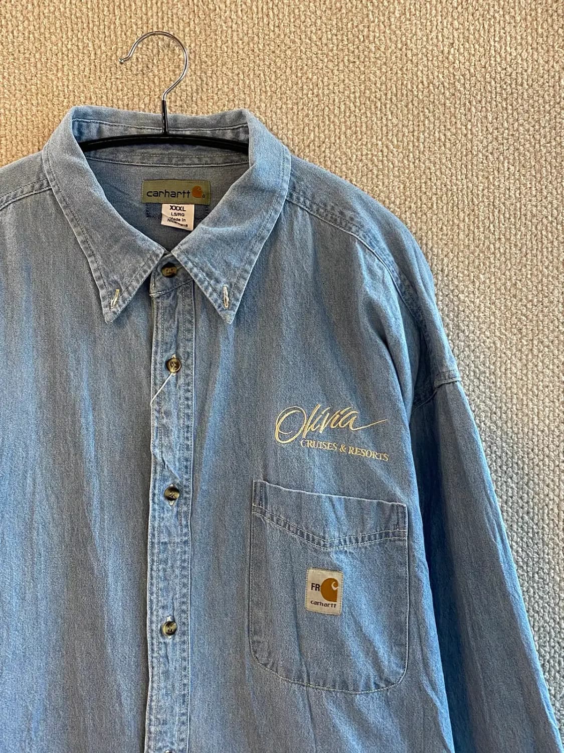 칼하트 데님 셔츠 (Man 3XL) B1324 상품이미지3