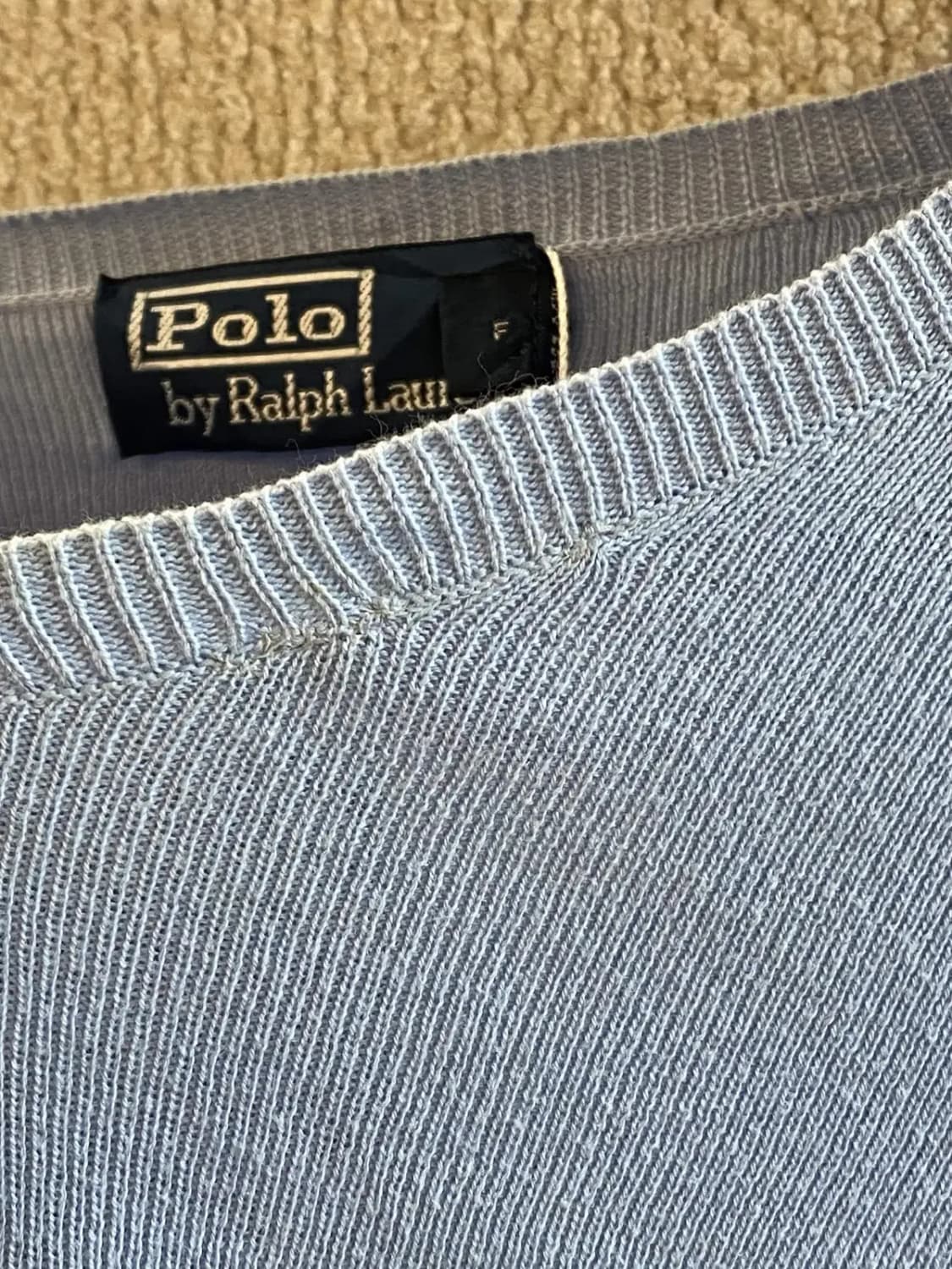 폴로 랄프로렌 브이넥 니트 (Man XL) B1320 상품이미지8